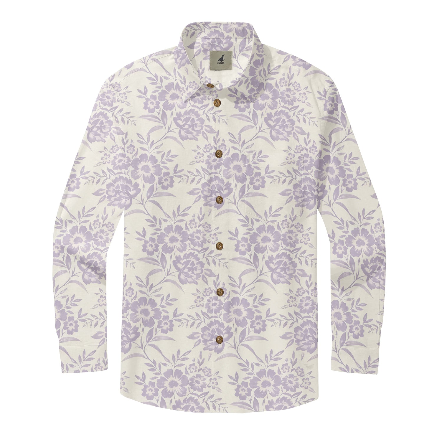 Lavender Blossom Long Sleeve Shirt