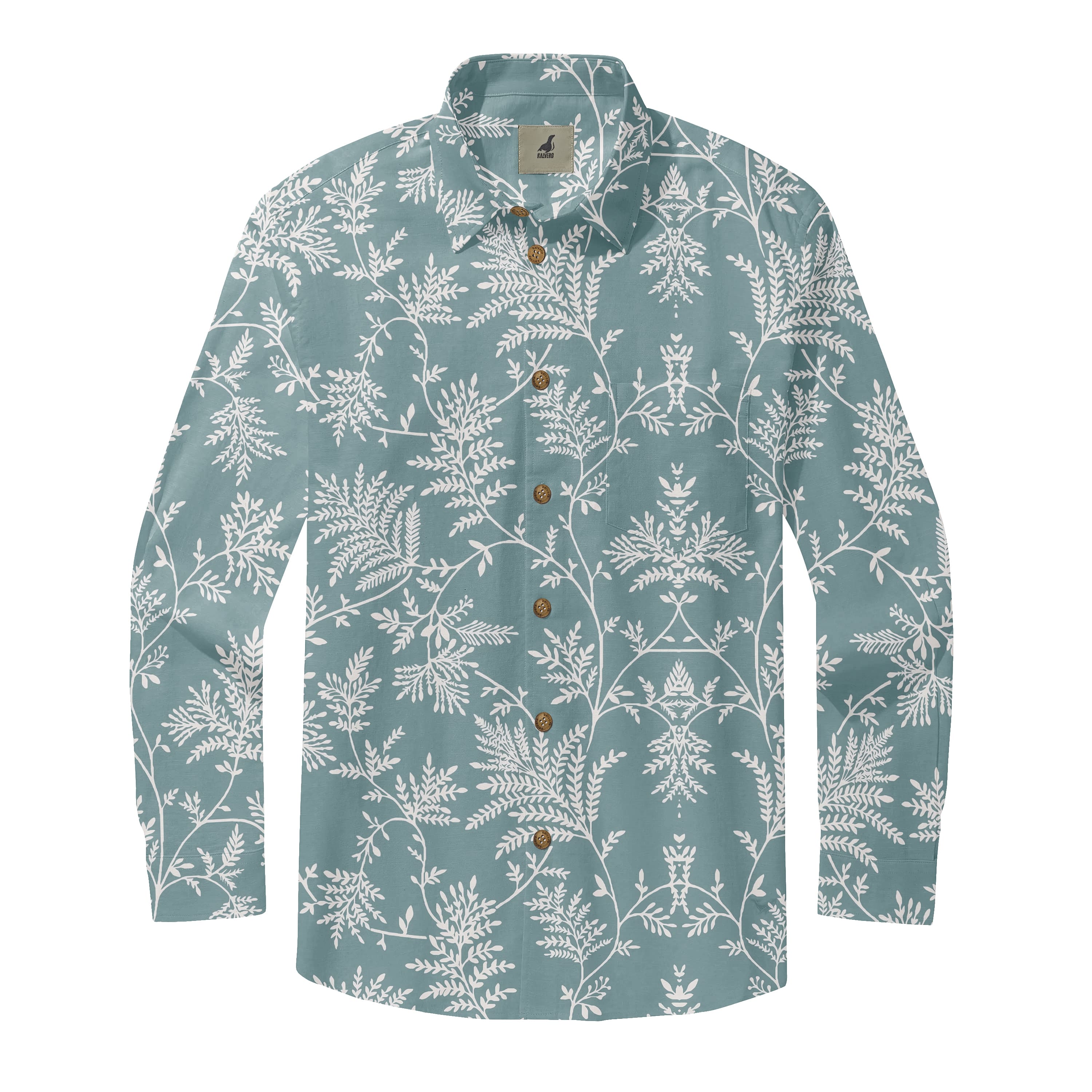 White Vine Long Sleeve Shirt