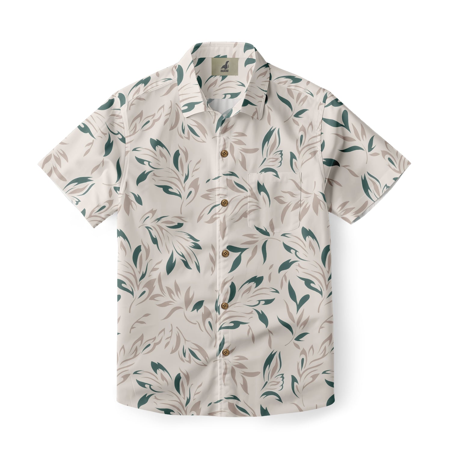 Soft Leaf Hawaiian Shirt