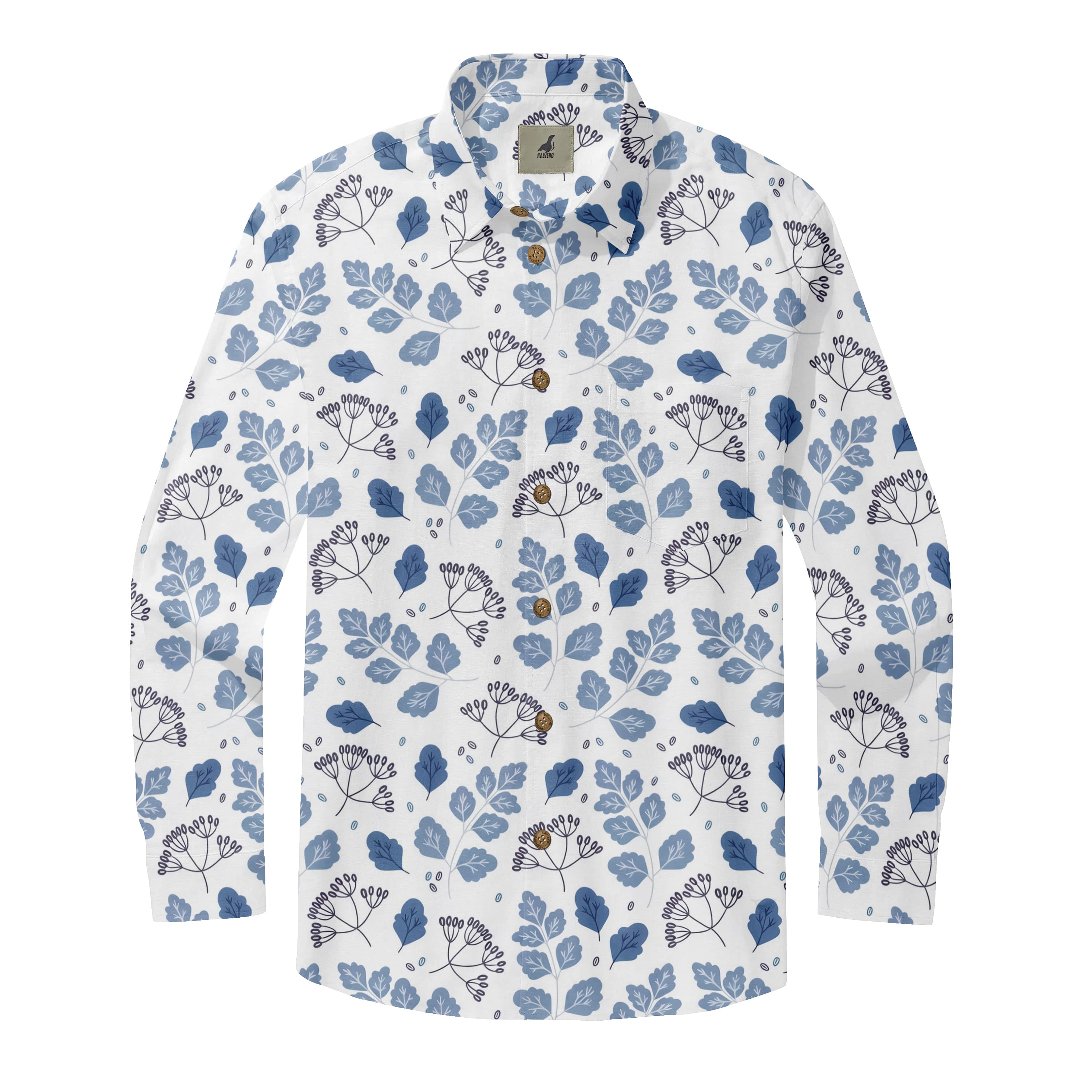 Blue Meadow Long Sleeve Shirt