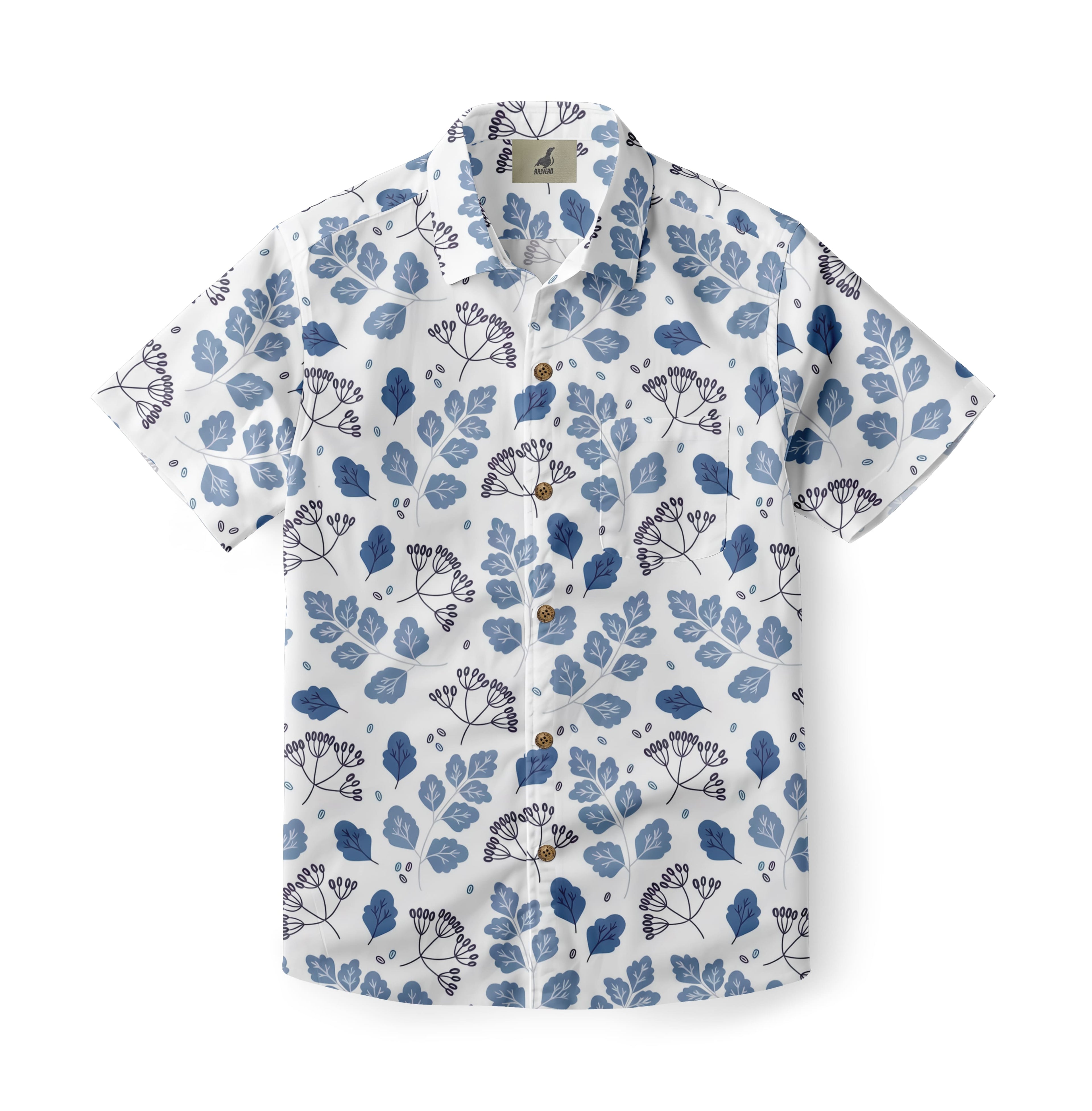 Blue Meadow Hawaiian Shirt