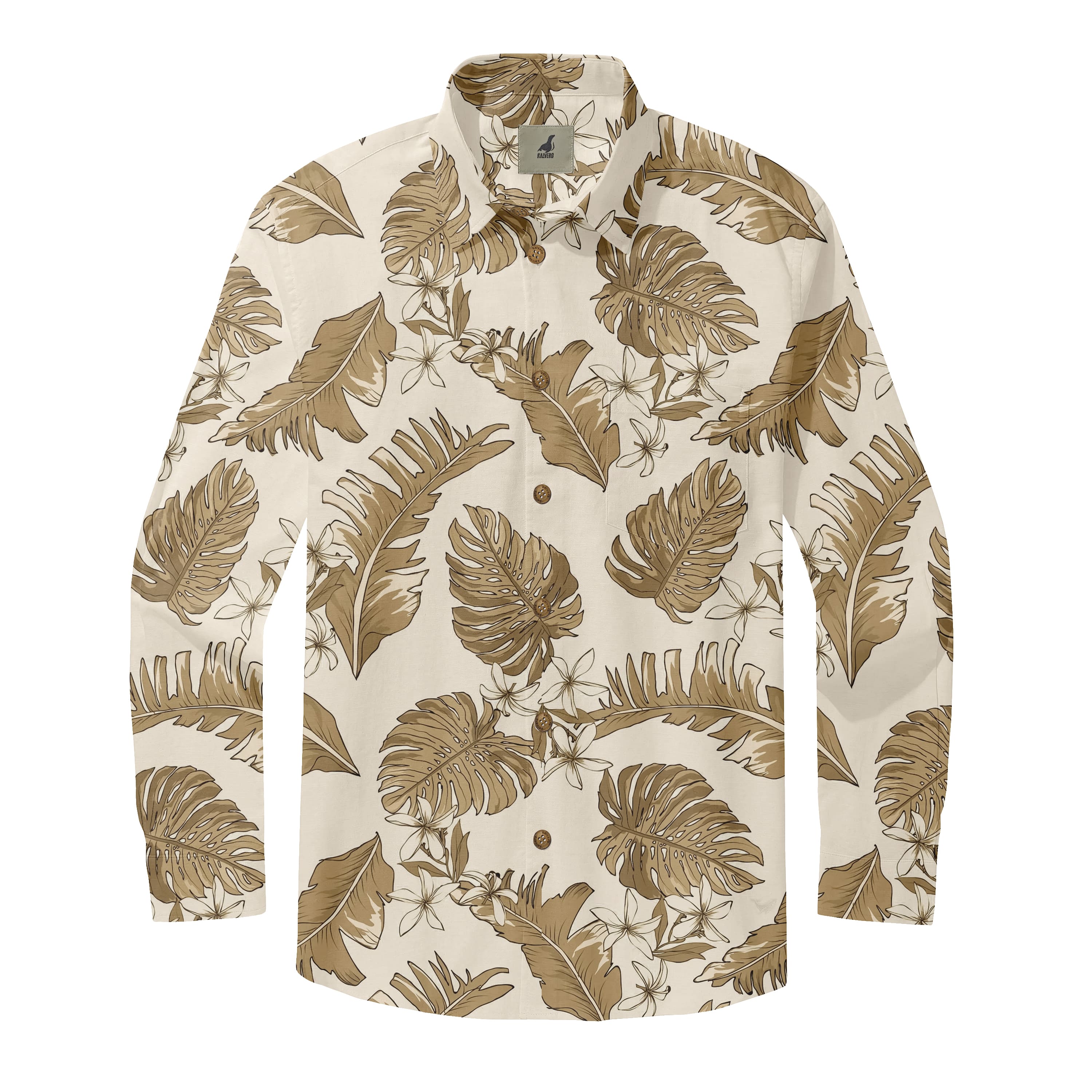 Green Herb Long Sleeve Shirt