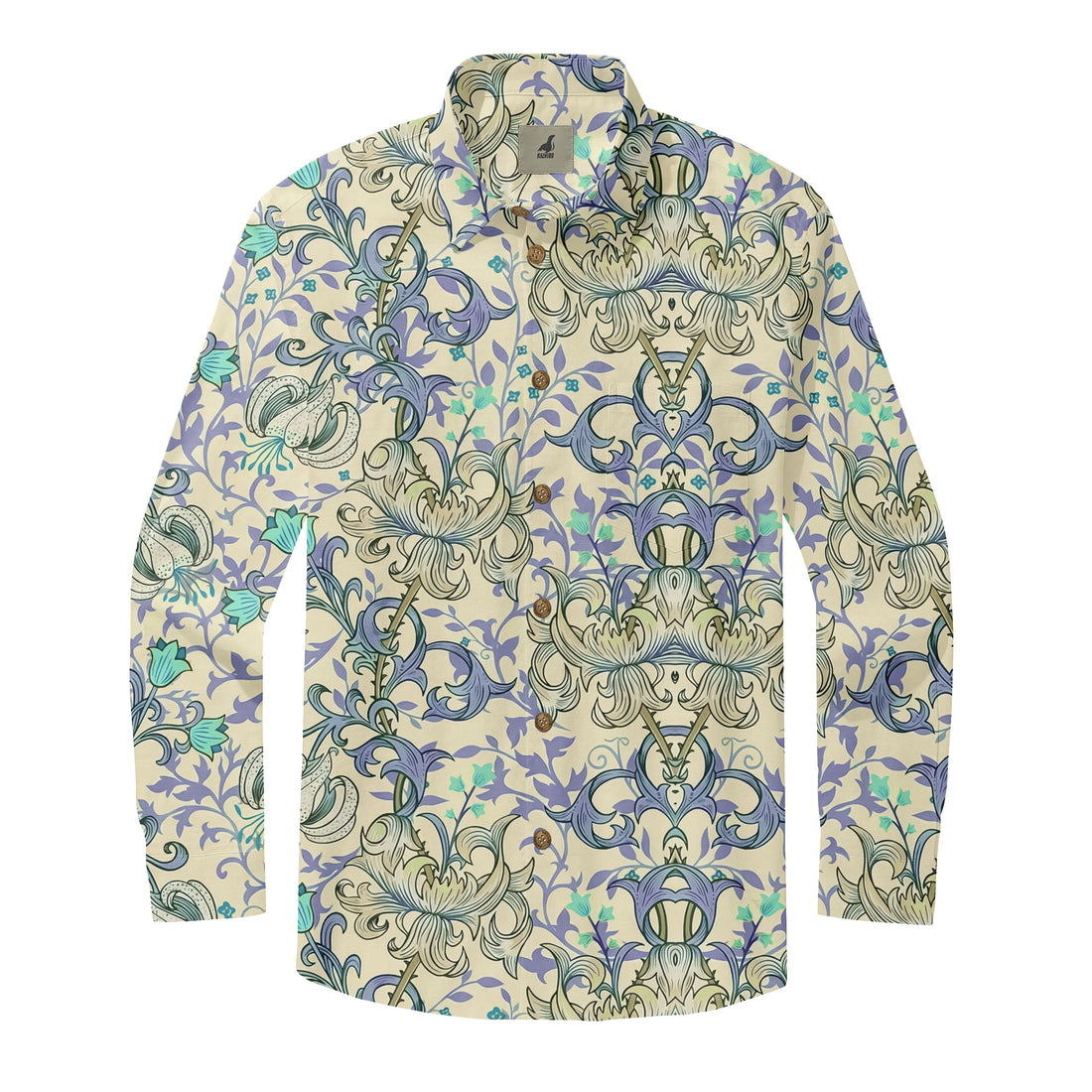 Royal Damask Long Sleeve Shirt