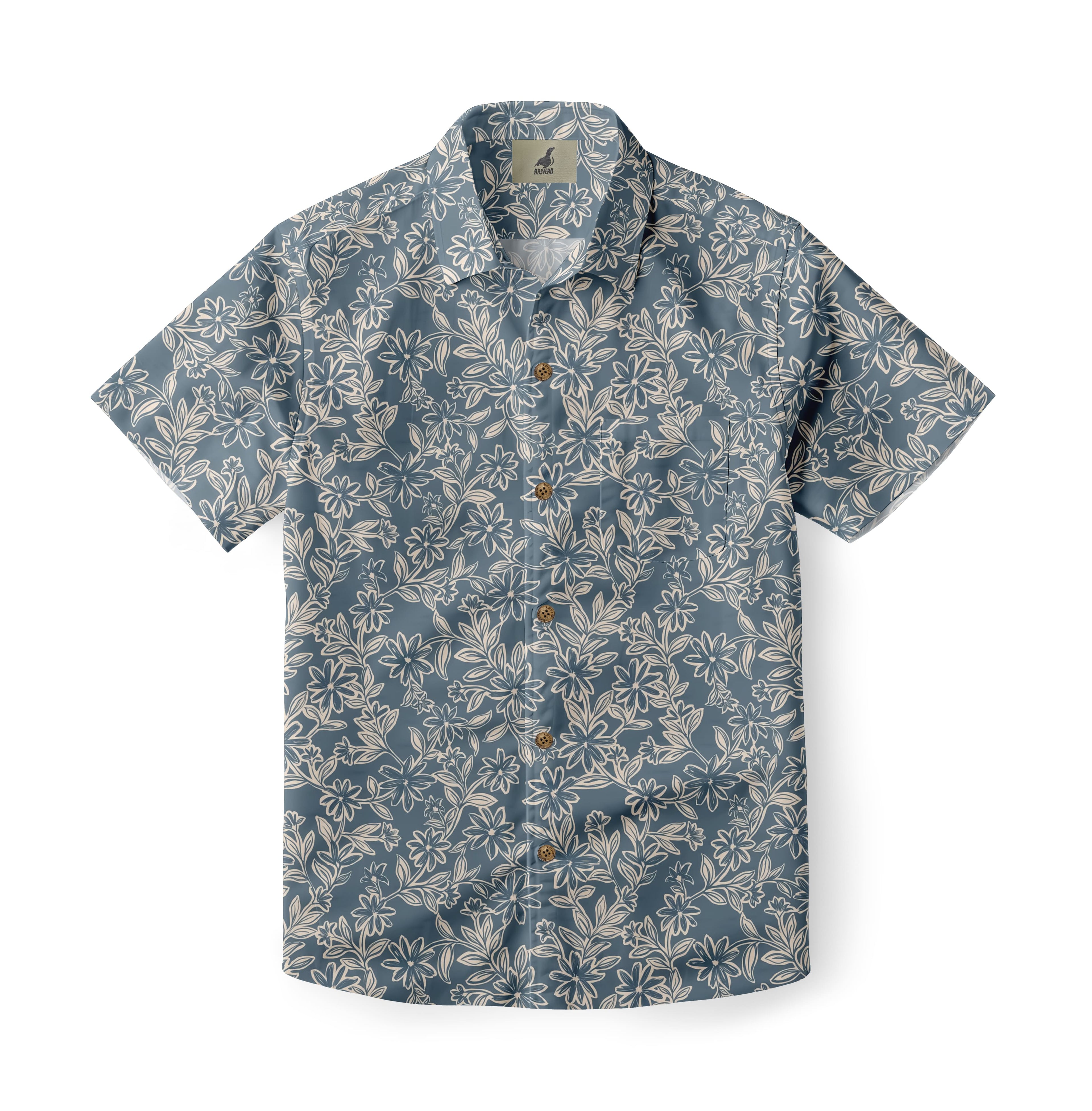 Forest Berry Aloha Shirt