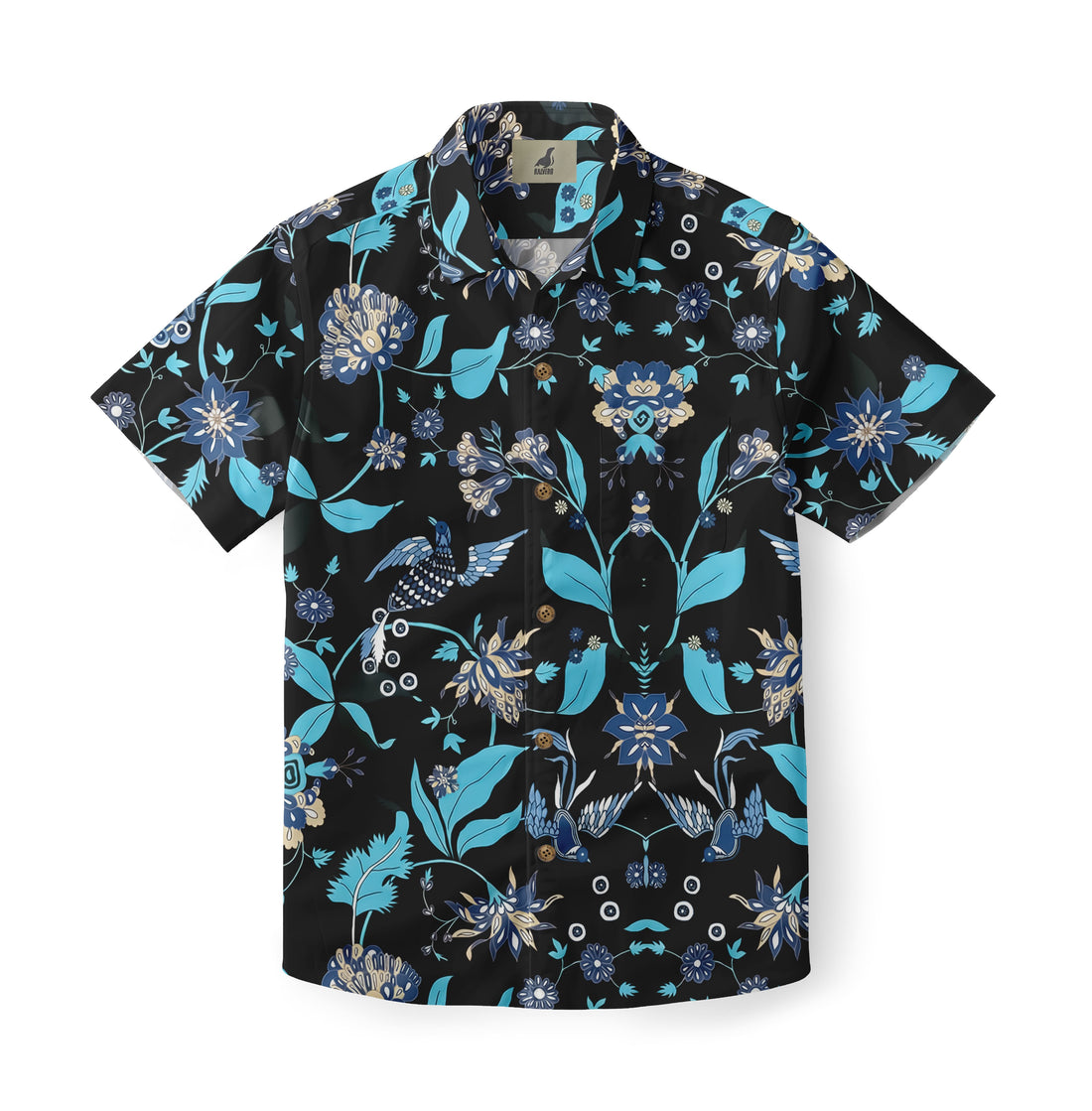 Folk Bird Aloha Shirt