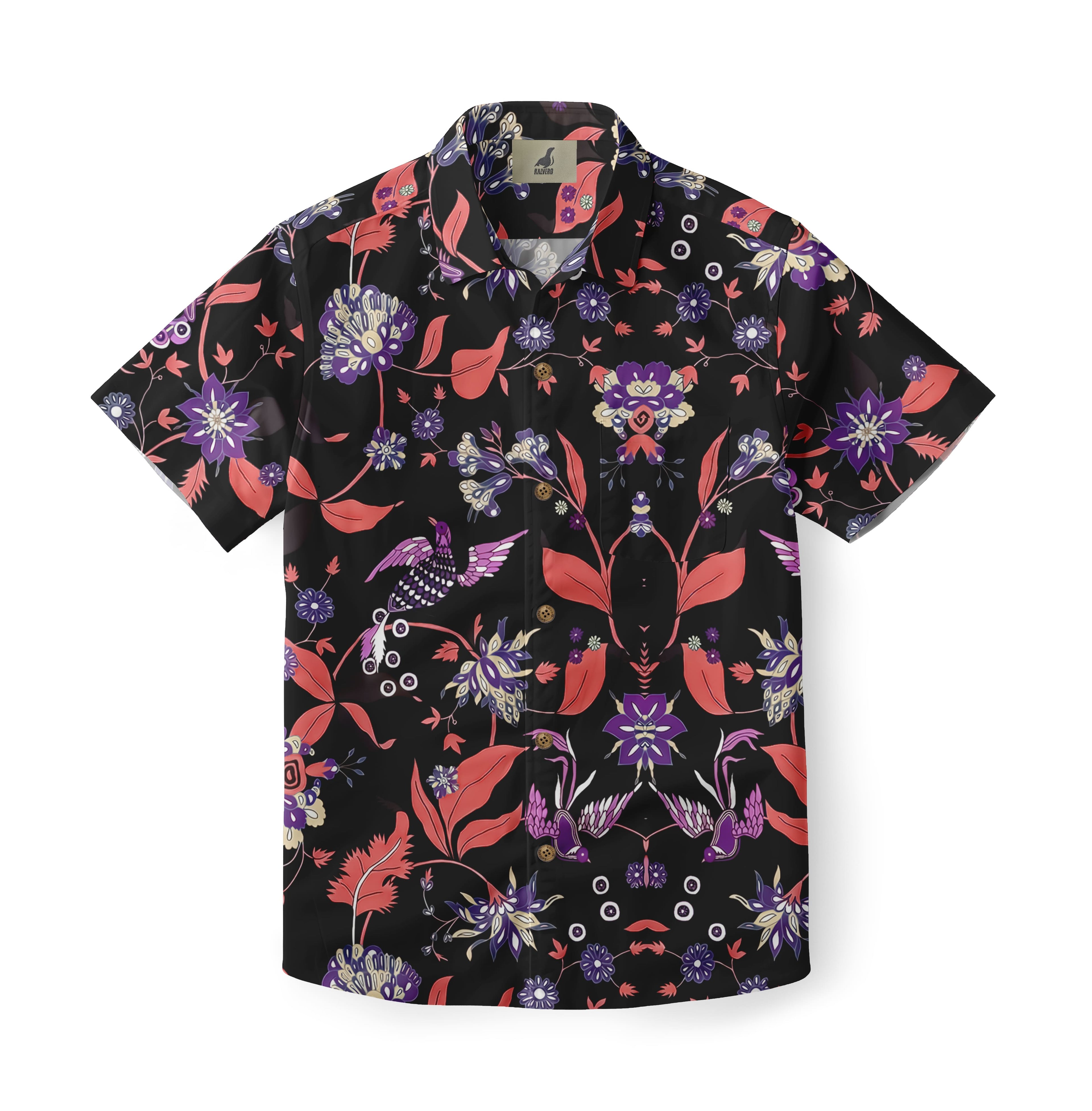 Art Damask Aloha Shirt