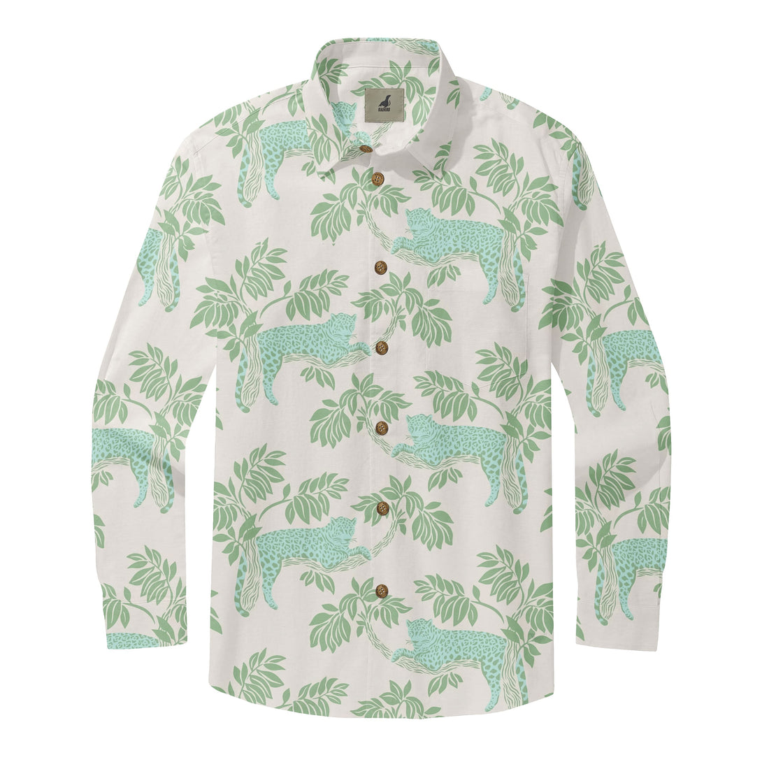 Jungle Leopard Long Sleeve Shirt