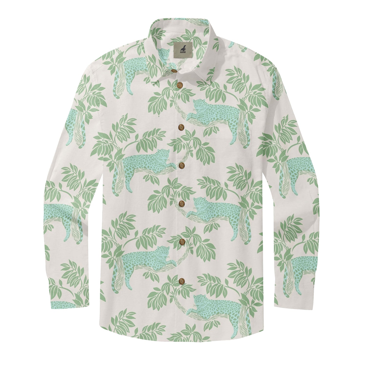 Jungle Leopard Long Sleeve Shirt