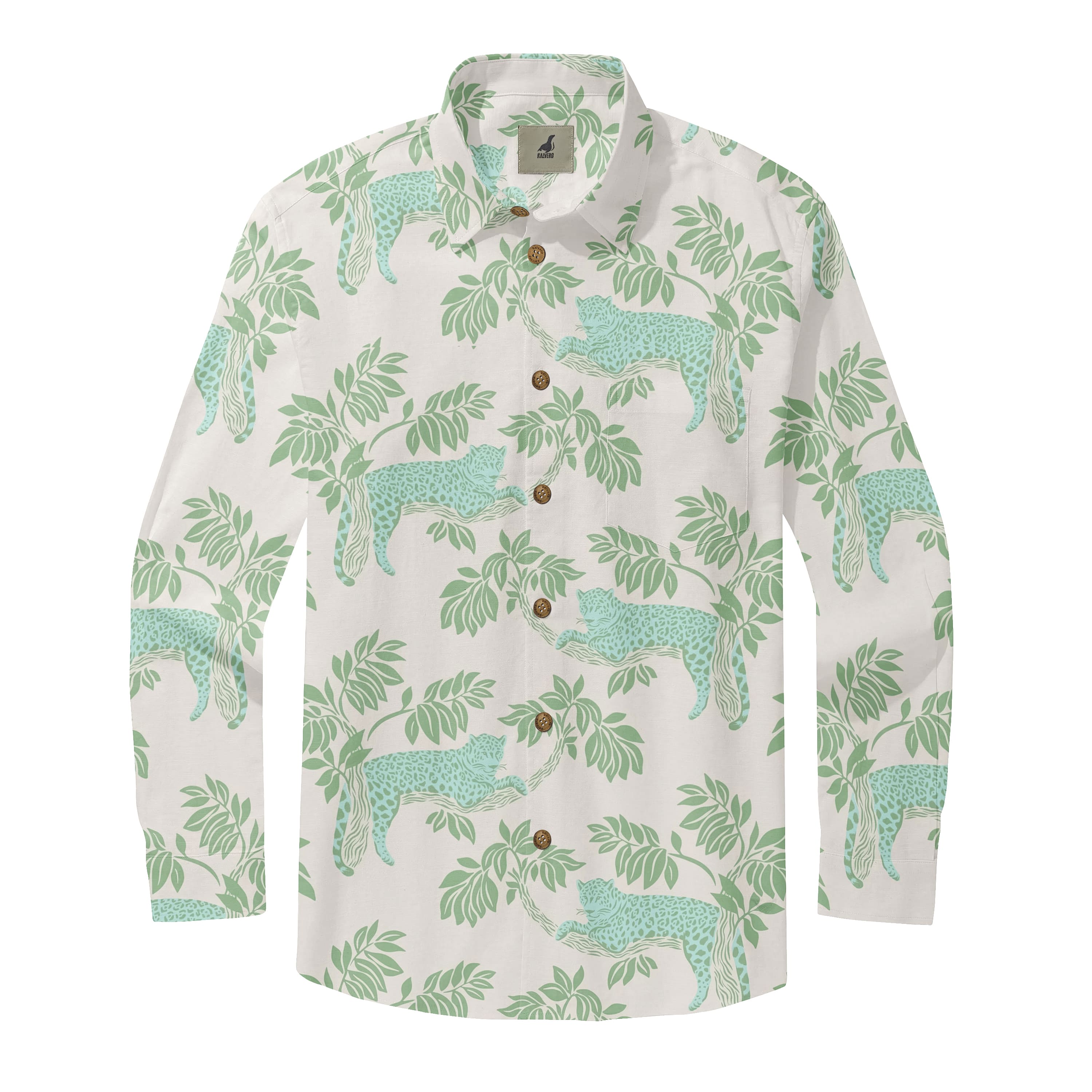 Jungle Leopard Long Sleeve Shirt