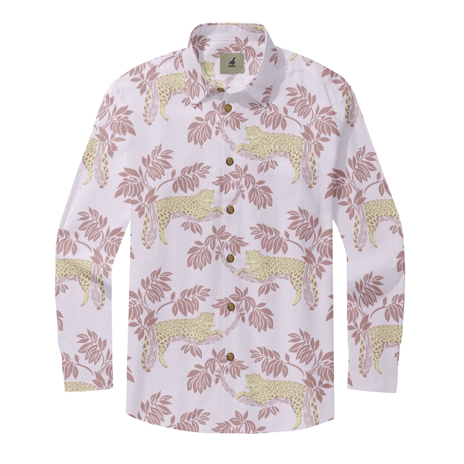 Pastel Leopard Long Sleeve Shirt