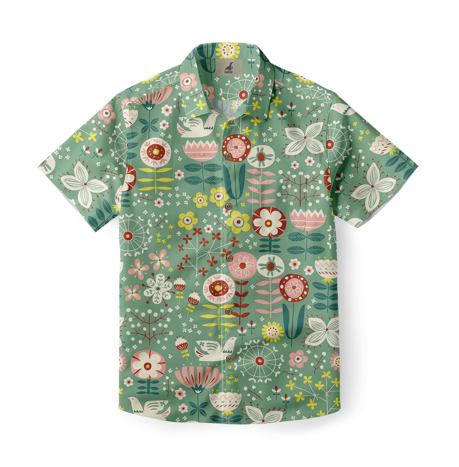 Folk Garden Aloha Shirt