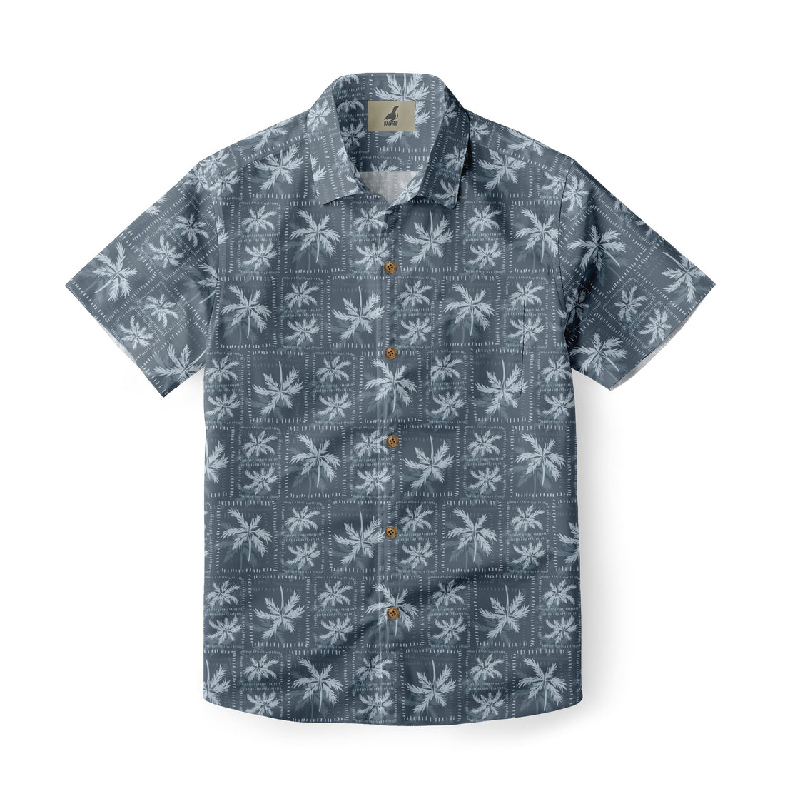Palm Print Aloha Shirt