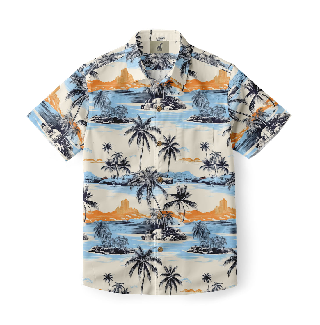 Sunset Palm Aloha Shirt