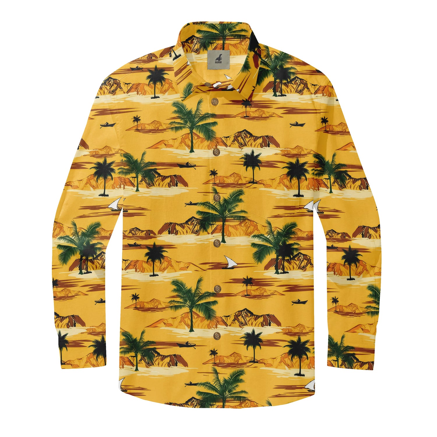 Sunset Island Long Sleeve Shirt