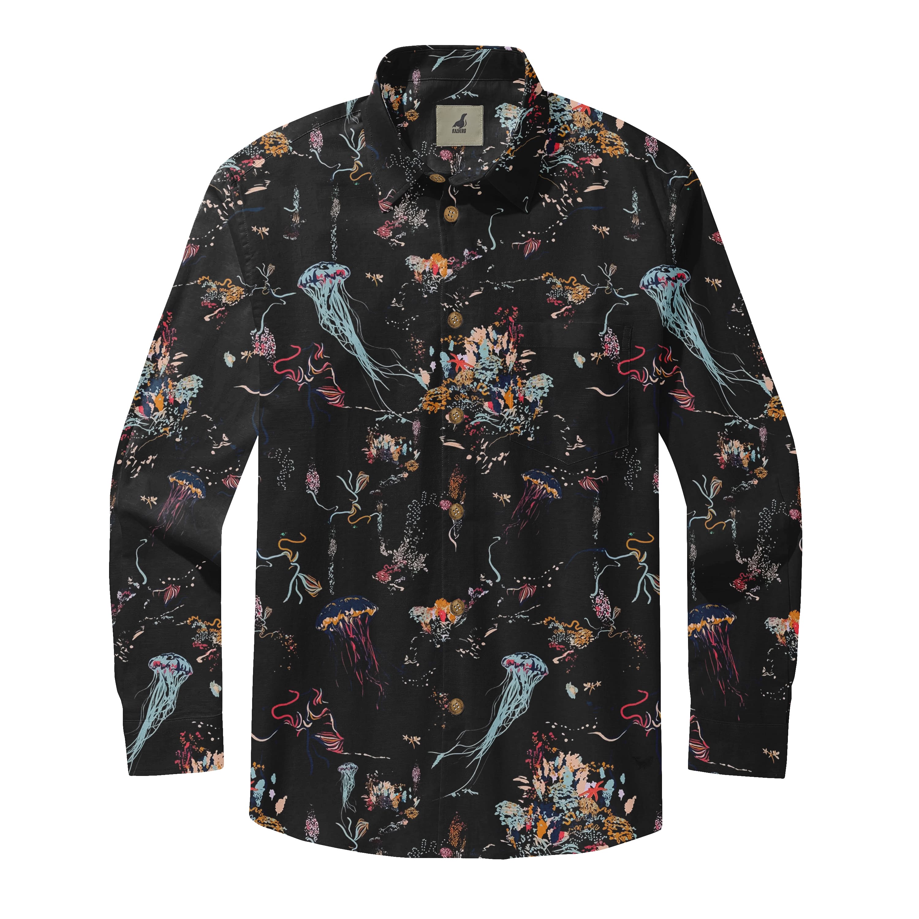 Sea Jellyfish Long Sleeve Shirt