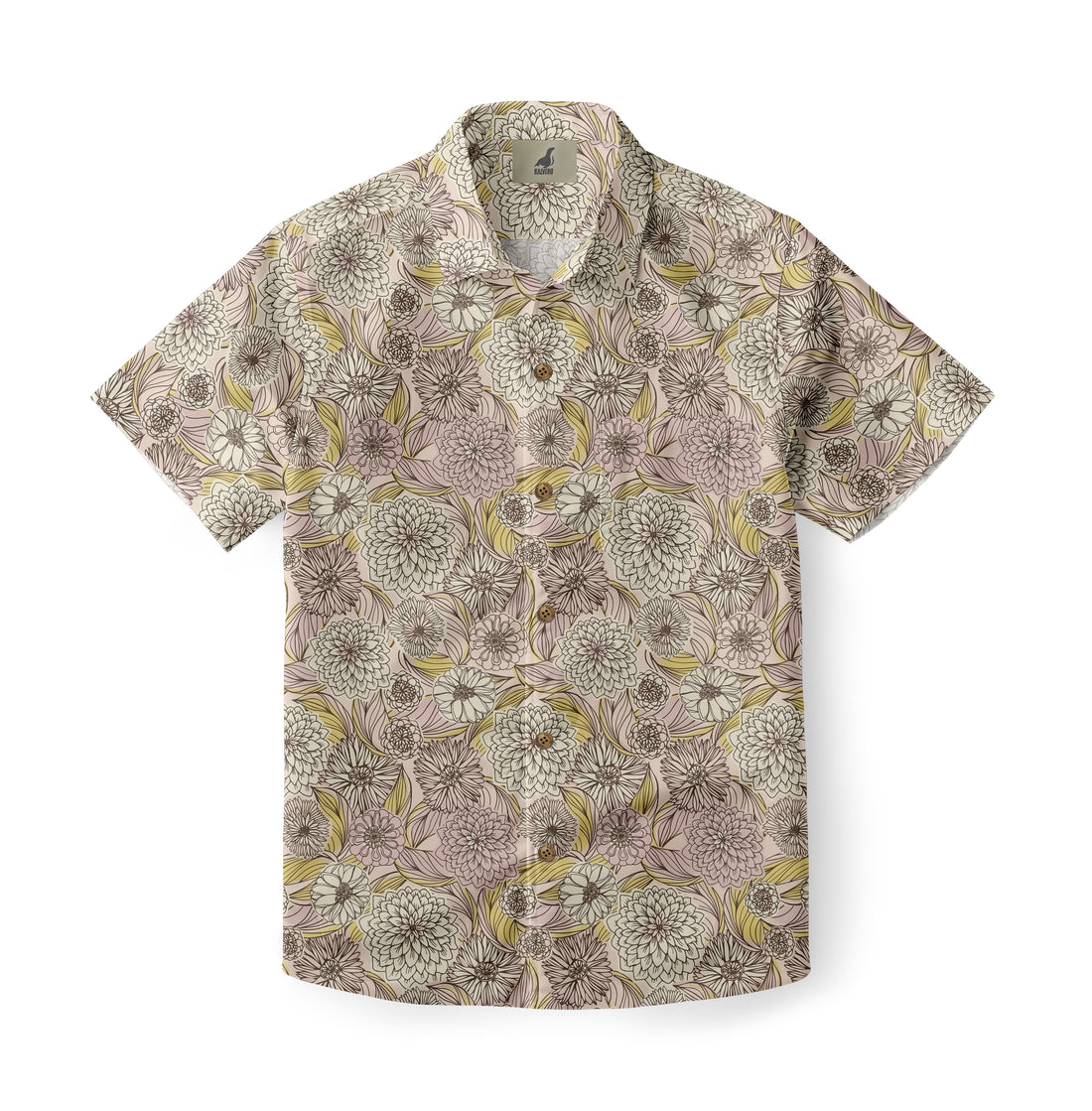 Hydrangea Bloom Aloha Shirt