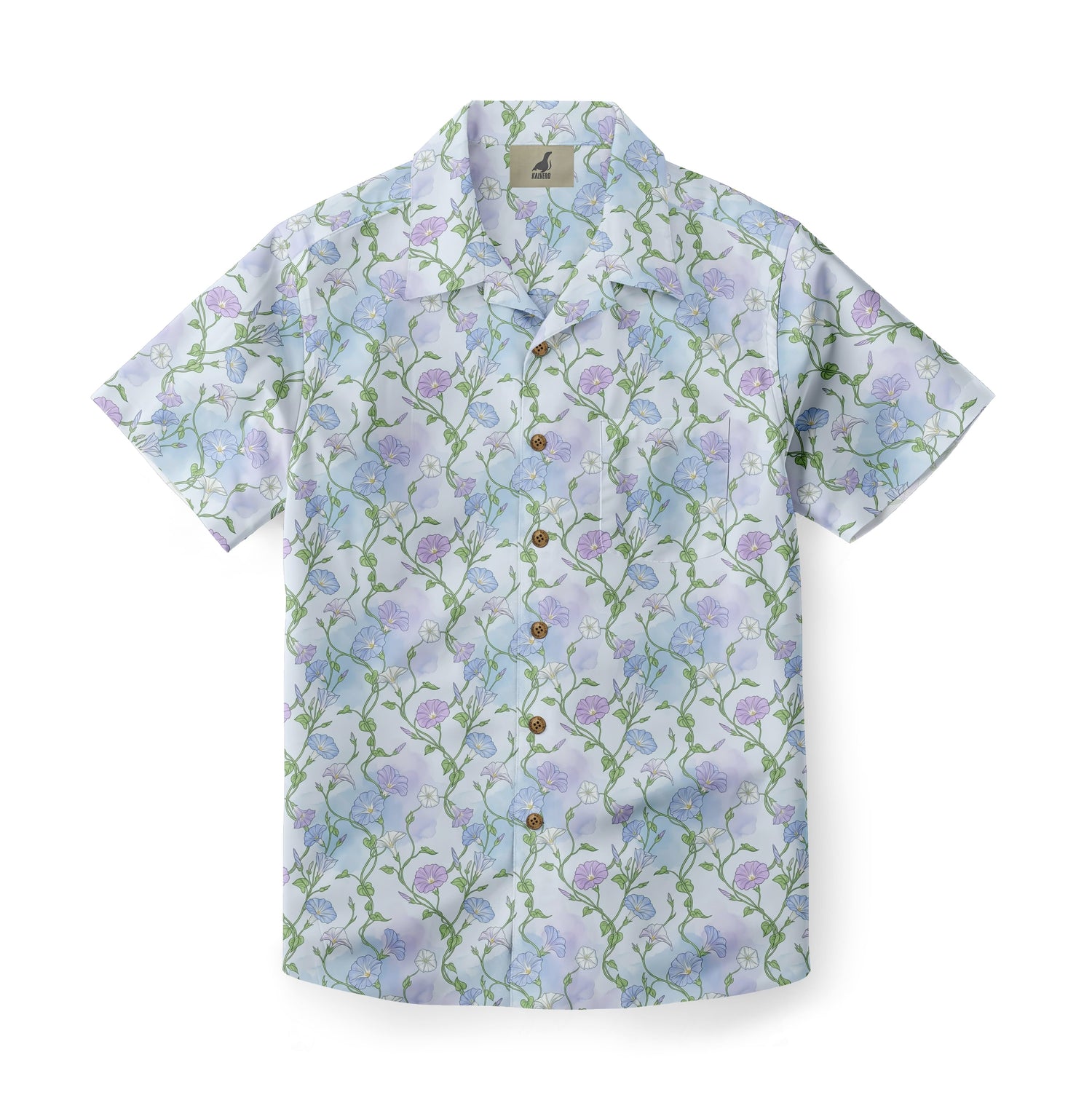 Lavender Meadow Vine Hawaiian Shirt