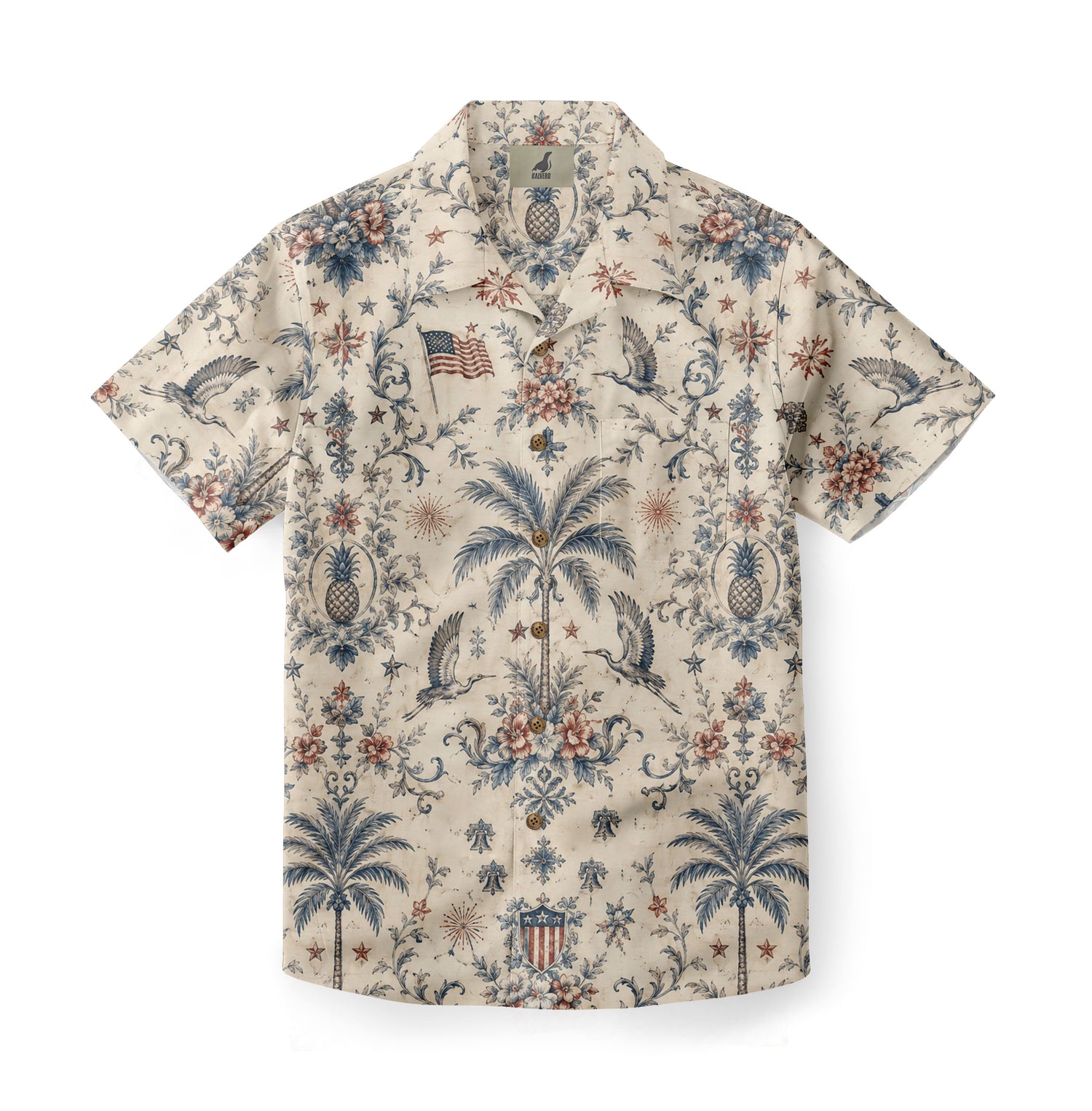 Liberty Garden Americana Aloha Shirt