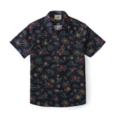 Midnight Island Sketch Hawaiian Shirt