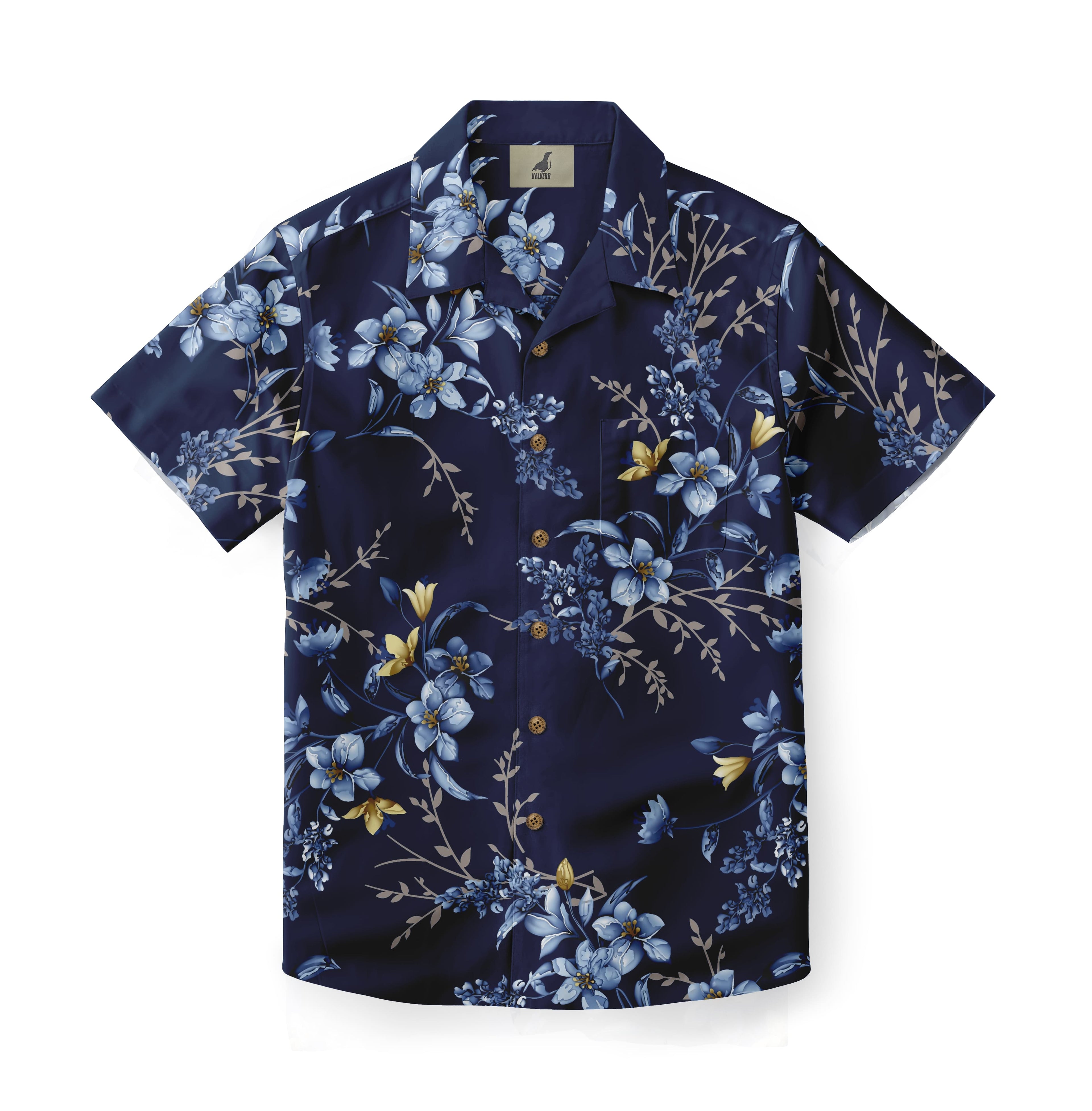 Midnight Bloom Reverie Hawaiian Shirt