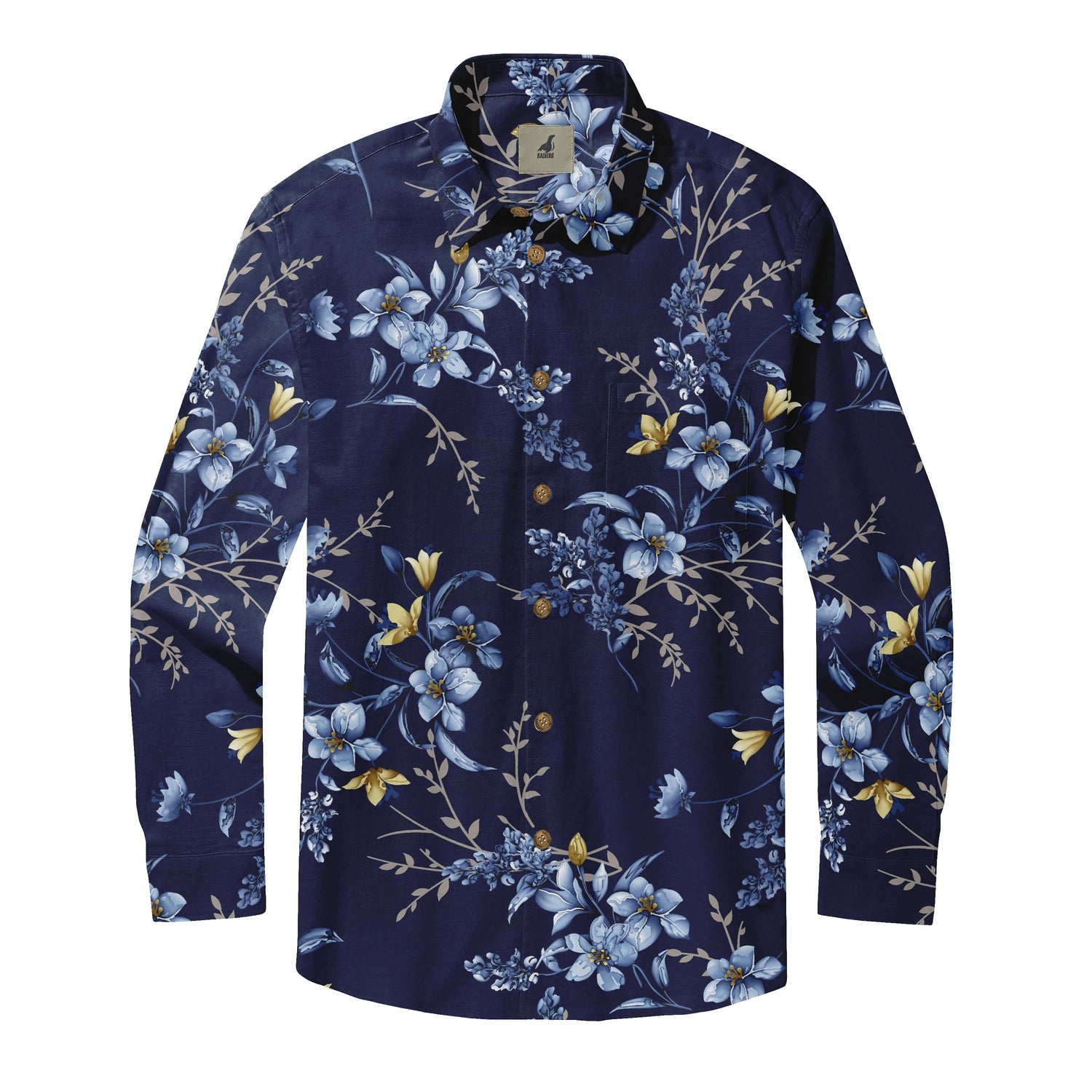 Midnight Bloom Reverie Long Sleeve Shirts