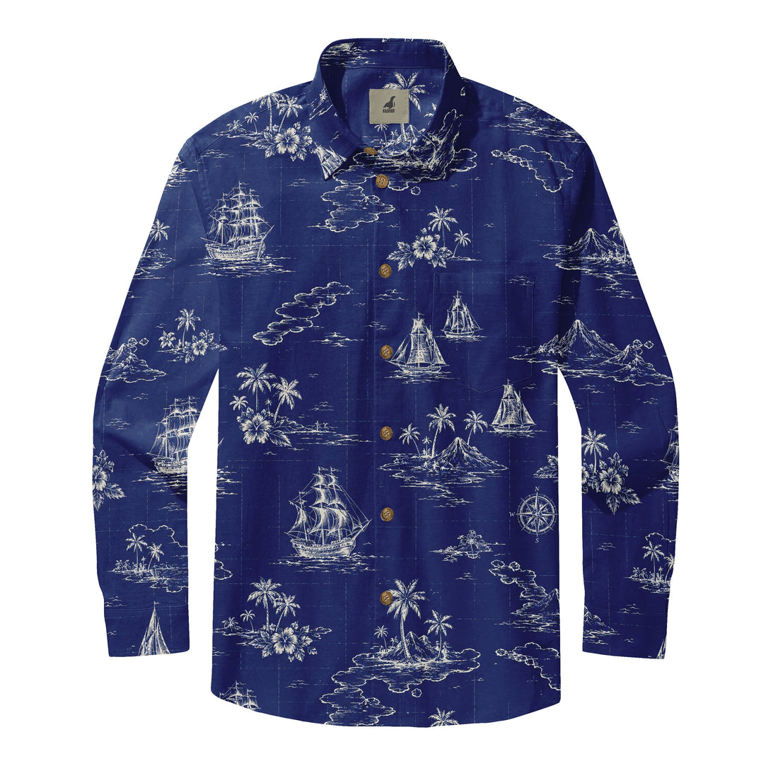 Midnight Navigator Long Sleeve Shirts