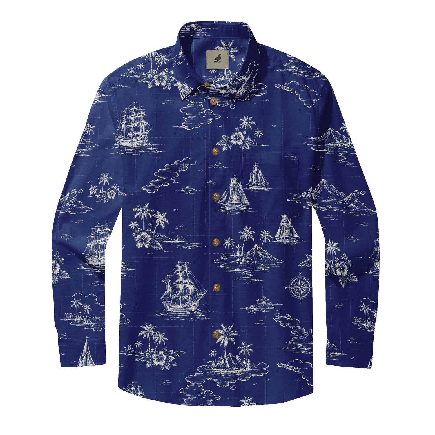 Midnight Navigator Long Sleeve Shirts