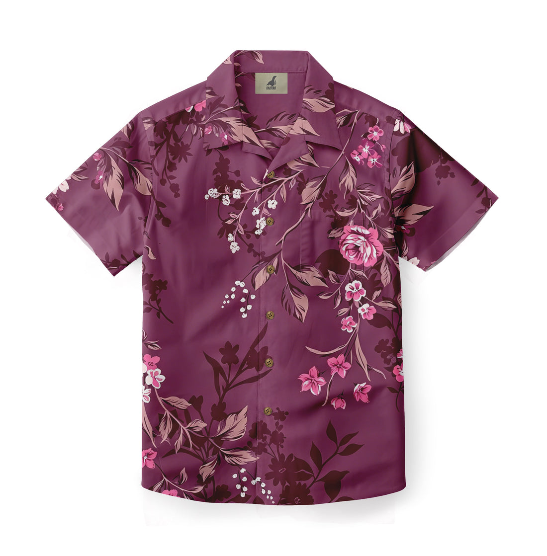 Midnight Orchid Bloom Hawaiian Shirt