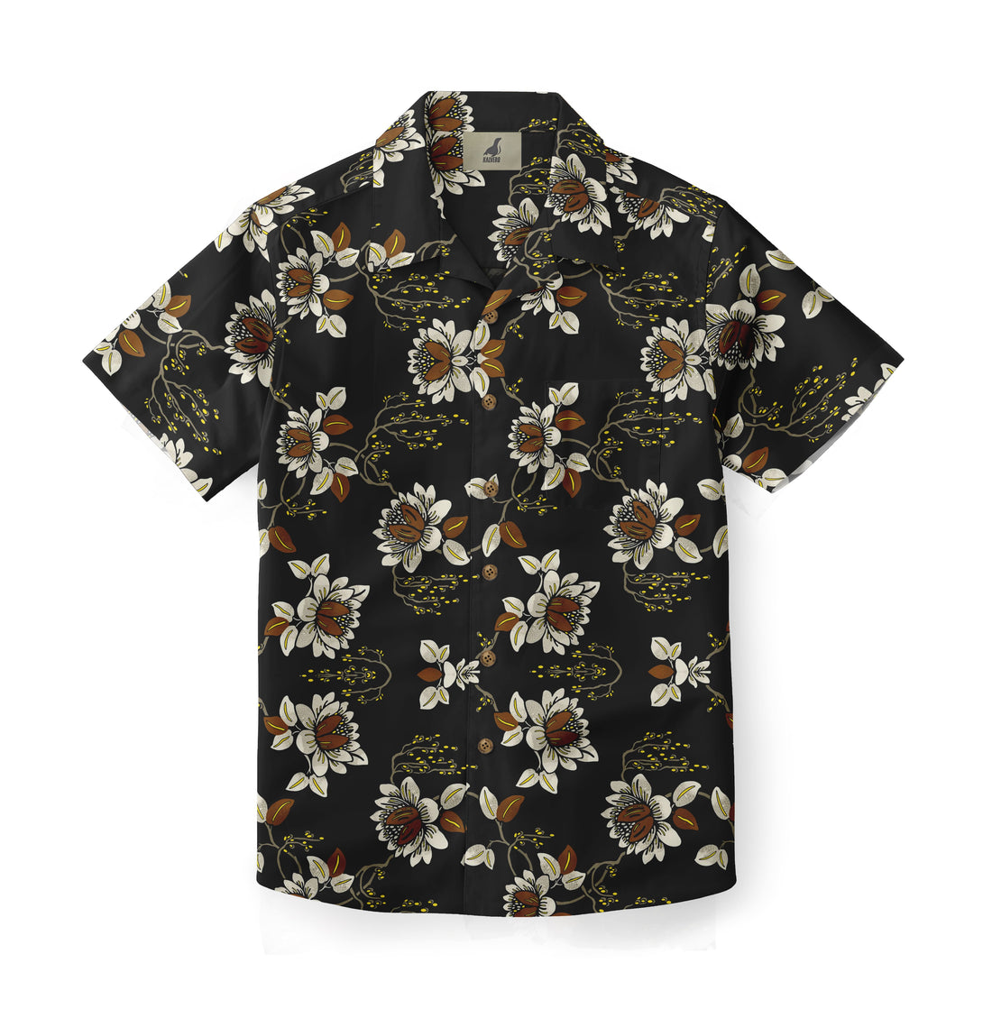 Midnight Petal Drift Shirt