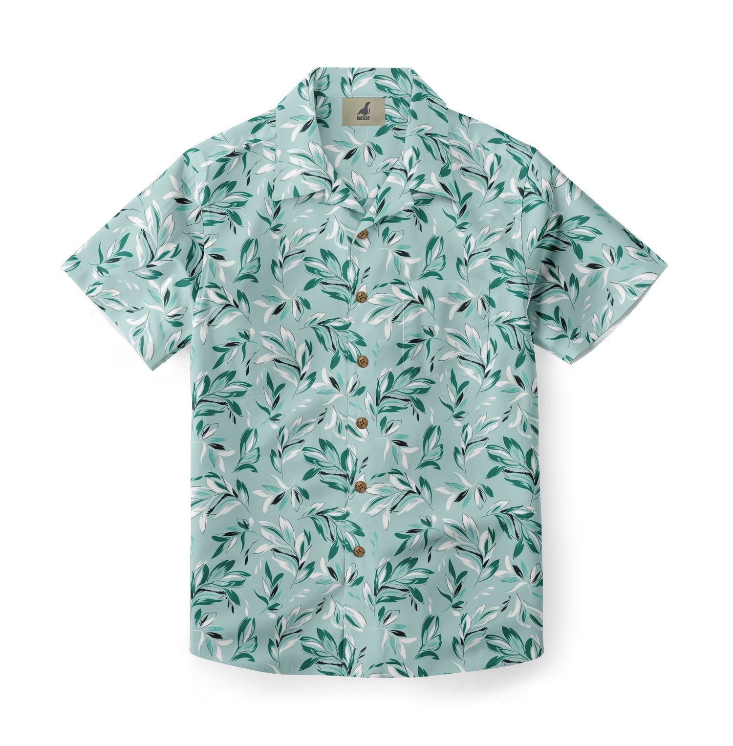 Mint Breeze Tropical Shirt