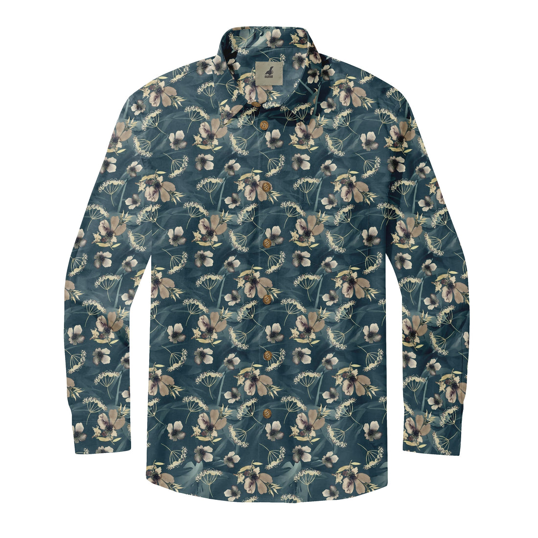 Moonlit Wildflower Drift Long Sleeve Shirts