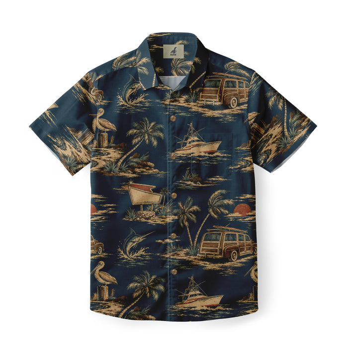 Pacific Highway 1958 Hawaiian Shirt