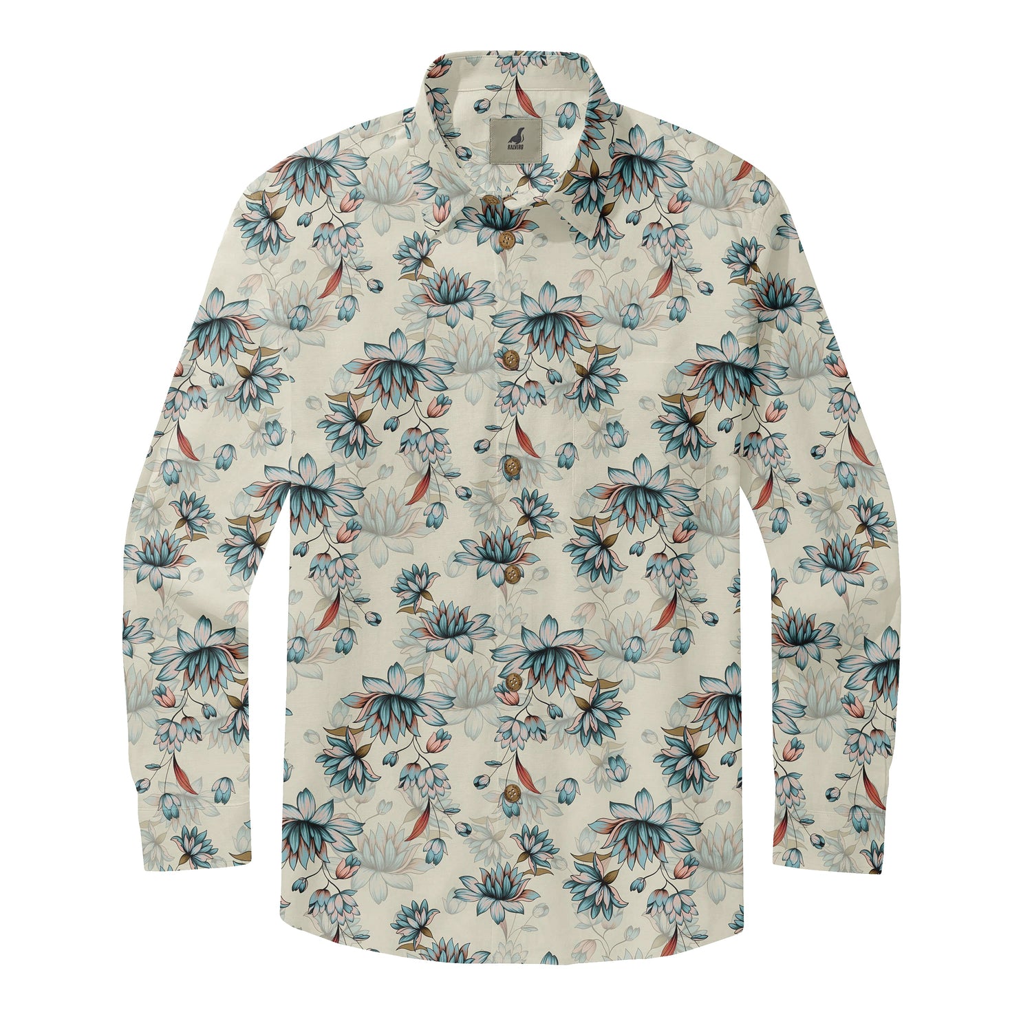 Pale Lotus Breeze Long Sleeve Shirts