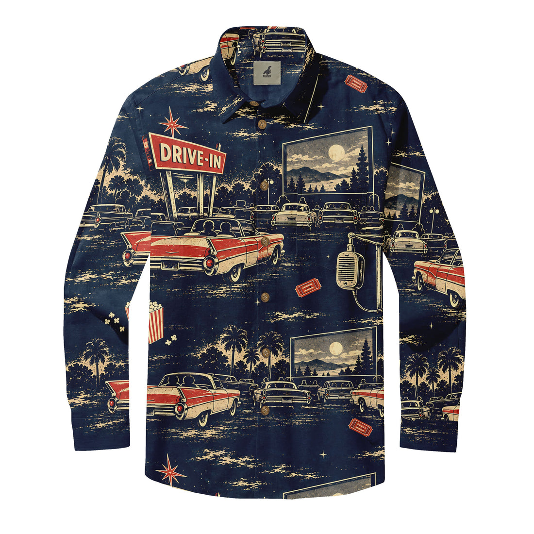 Retro Drive-In Long Sleeve Shirt