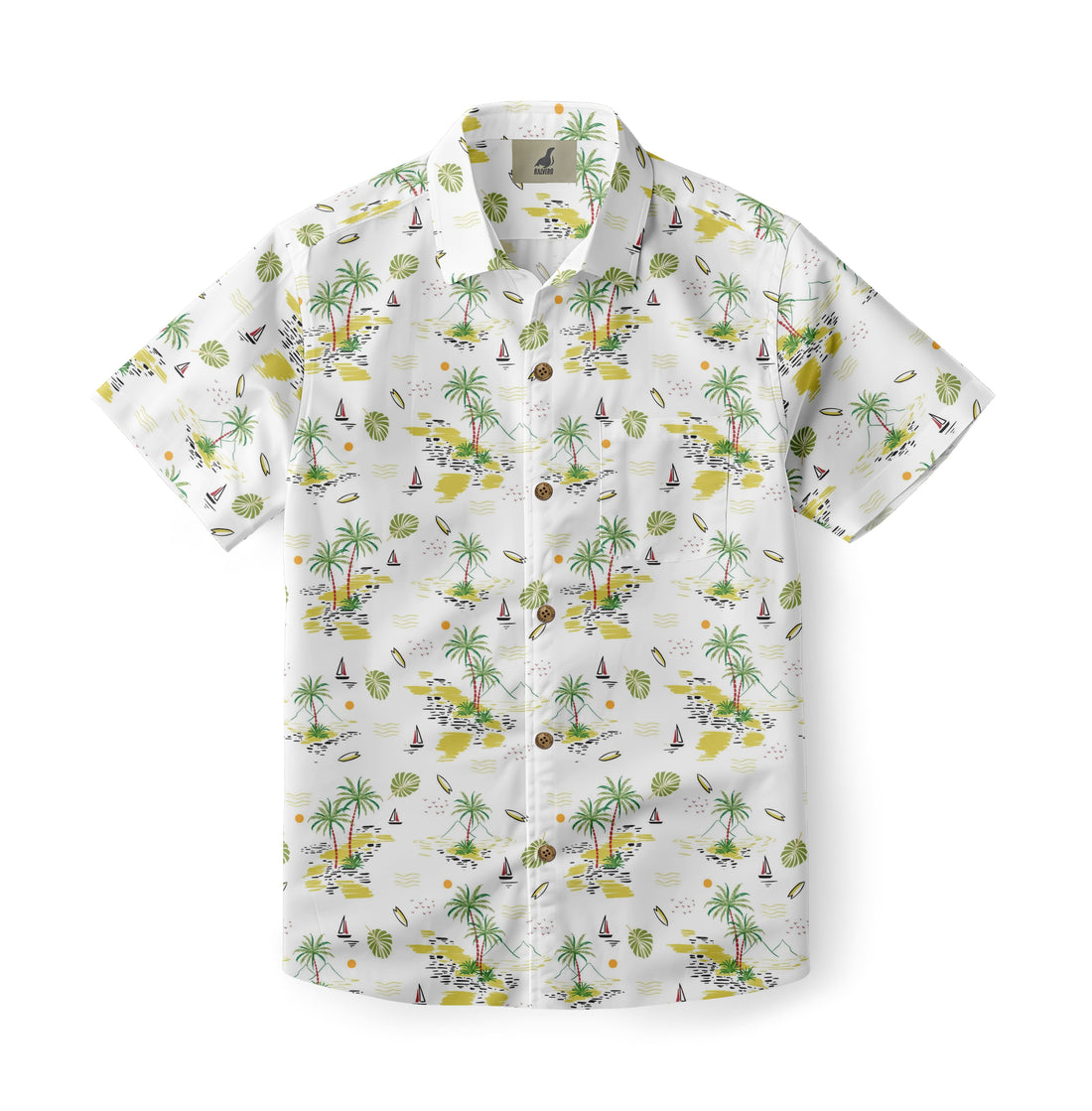 Retro Island Hopper Hawaiian Shirt