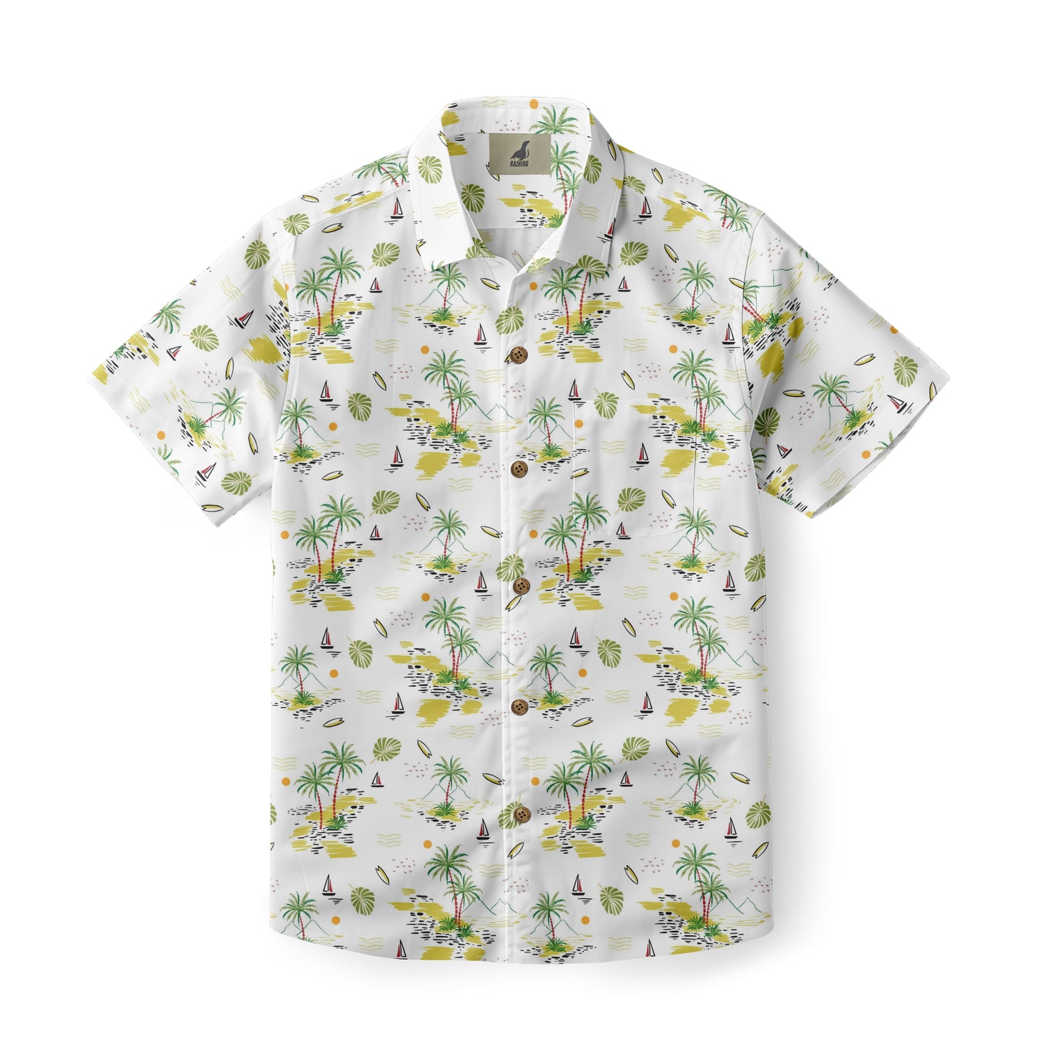 Retro Island Hopper Hawaiian Shirt