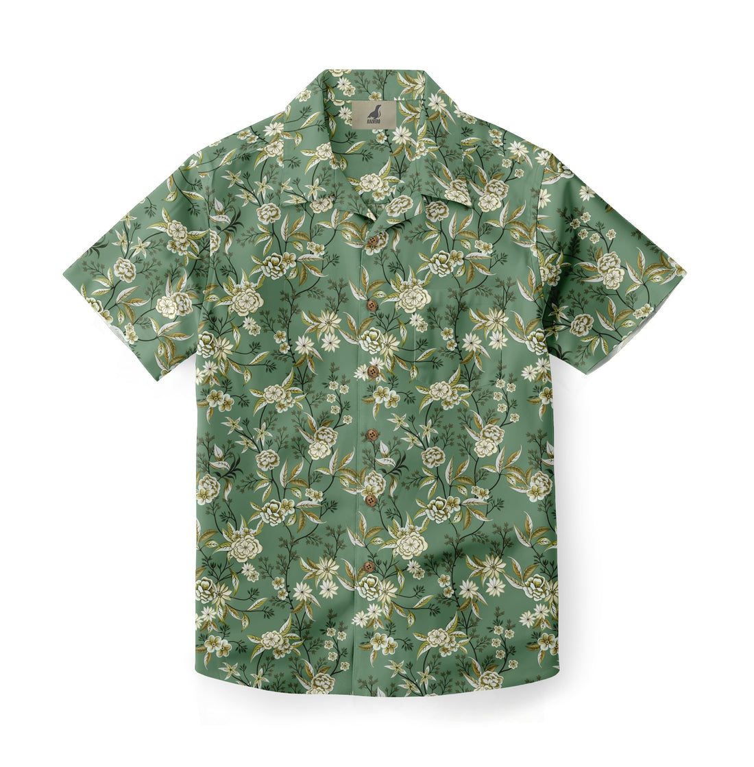 Sage Blossom Resort Shirt
