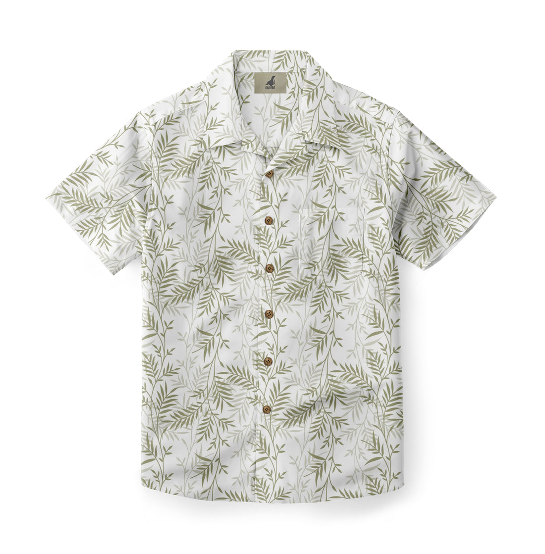 Sage Palm Breeze Hawaiian Shirt