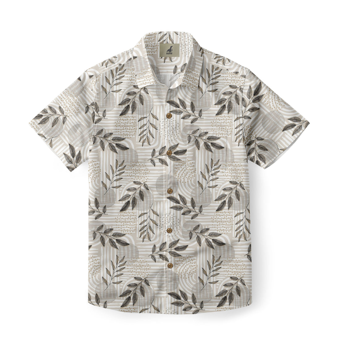 Sahara Leaf Drift Hawaiian Shirt
