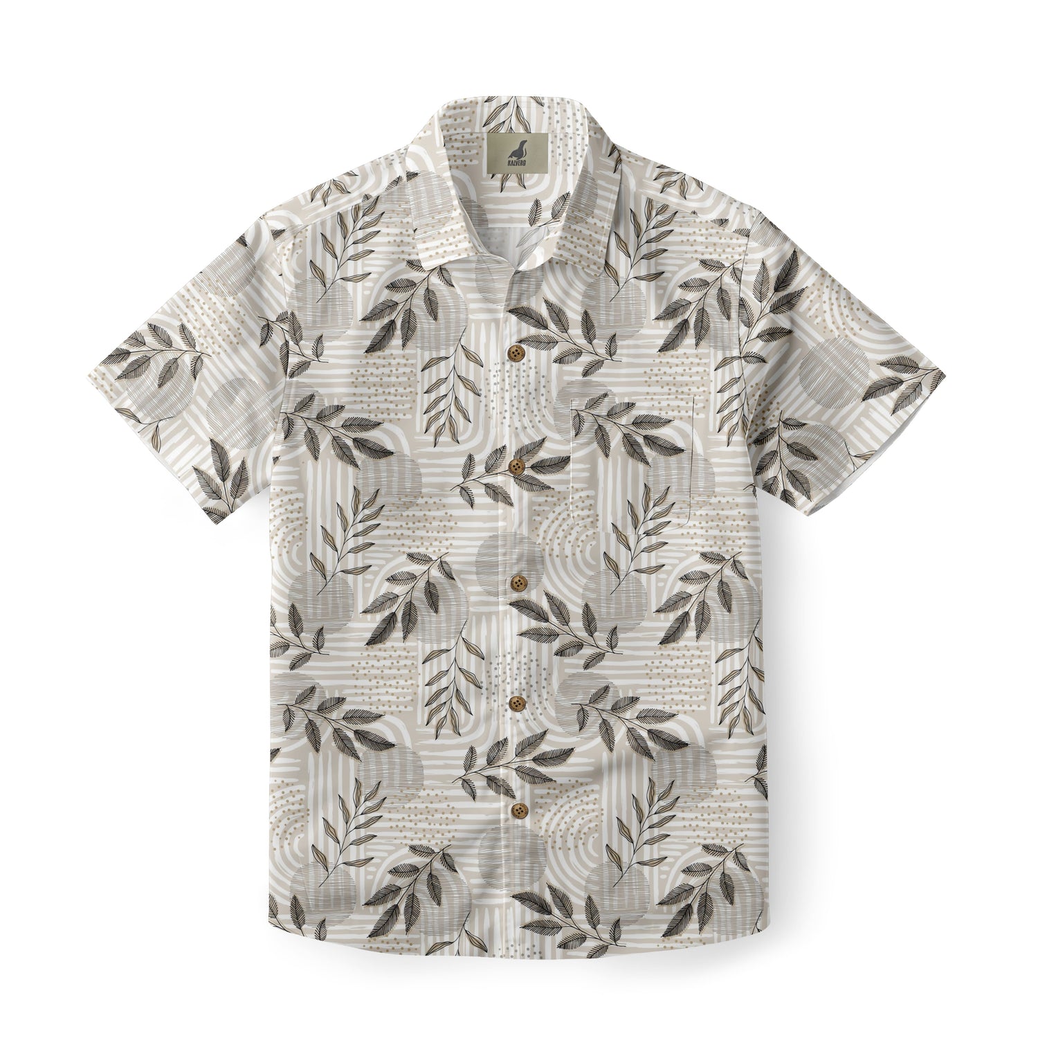 Sahara Leaf Drift Hawaiian Shirt