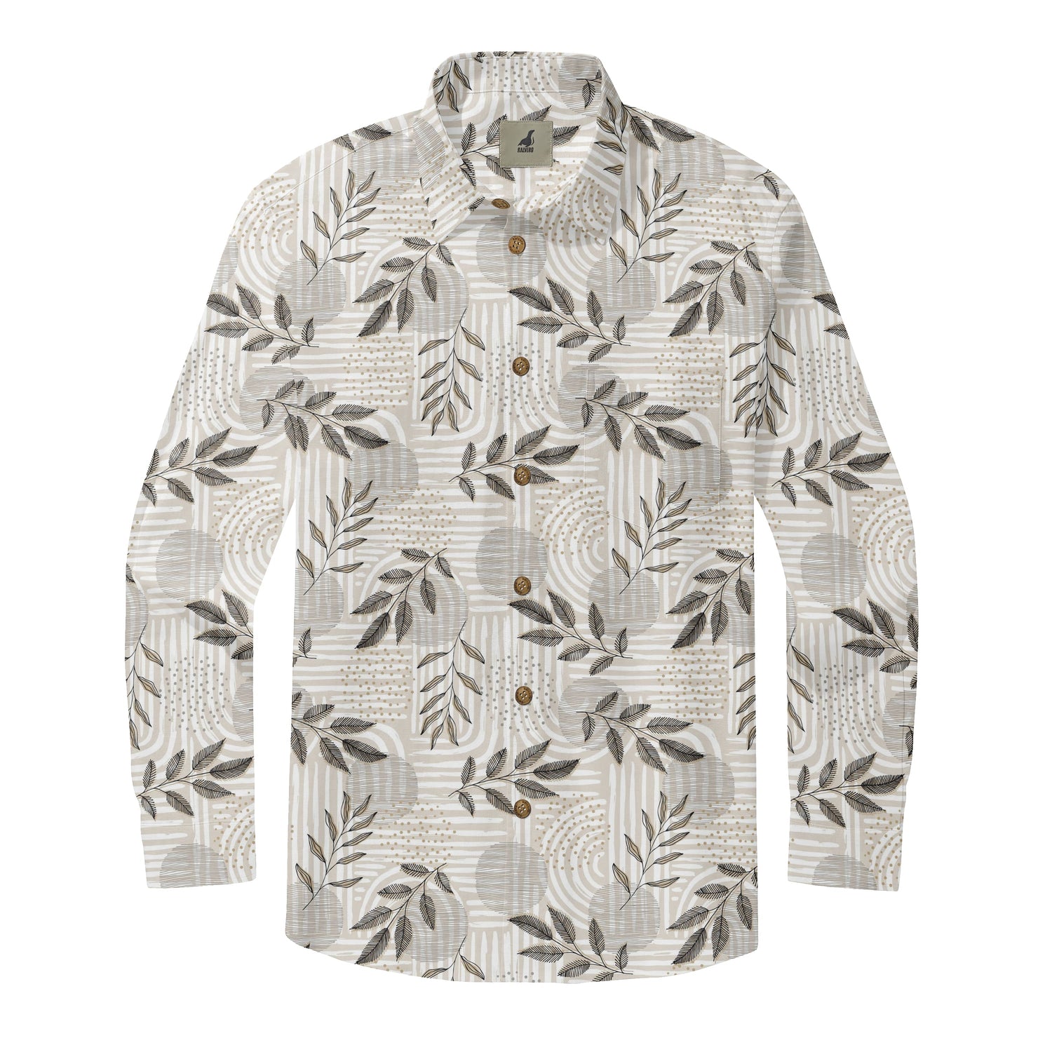 Sahara Leaf Drift Long Sleeve Shirts