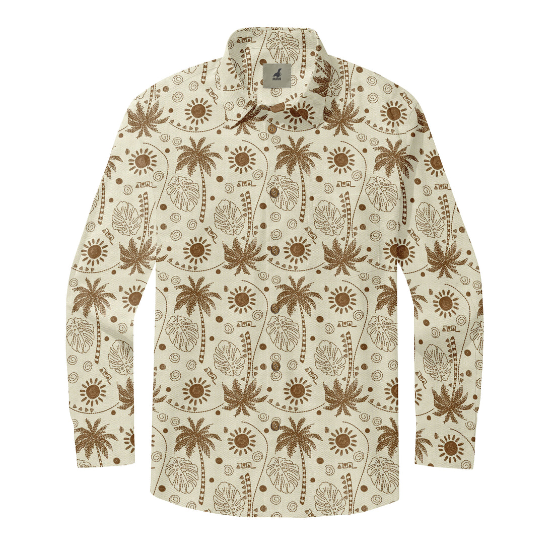 Sandy Coast Aloha Long Sleeve Shirts