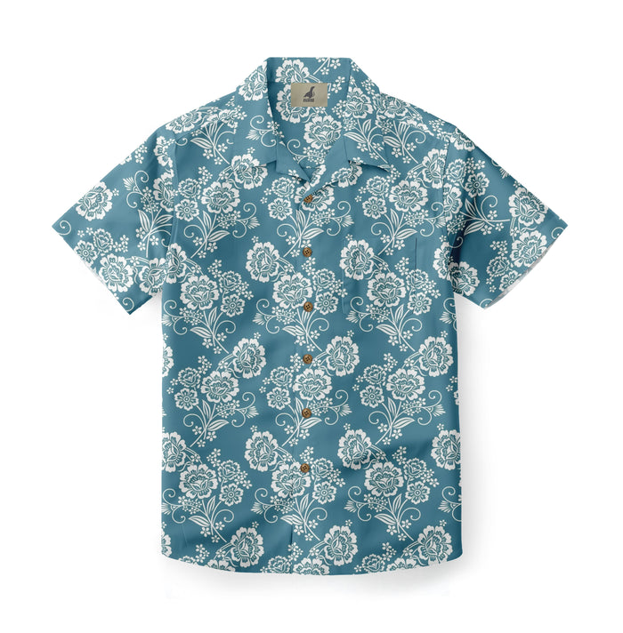Skyline Floral Breeze Hawaiian Shirt