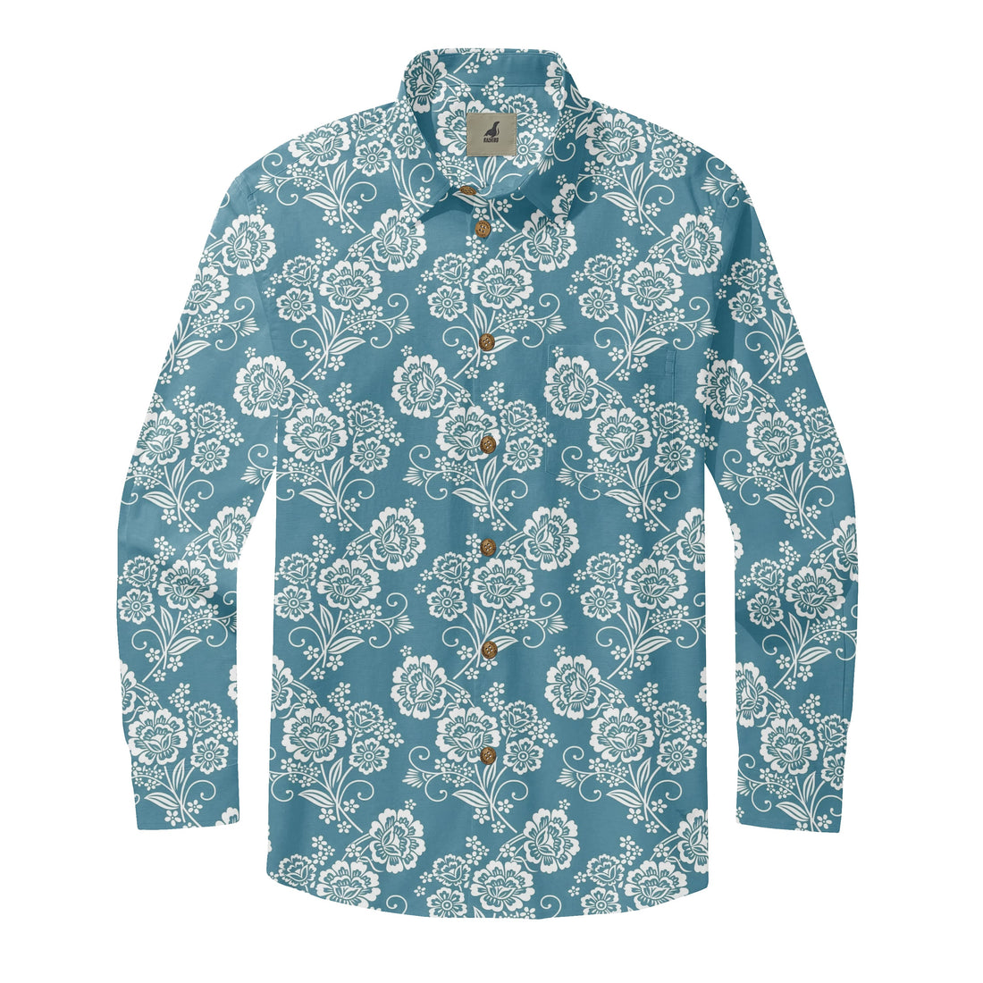 Skyline Floral Breeze Long Sleeve Shirts