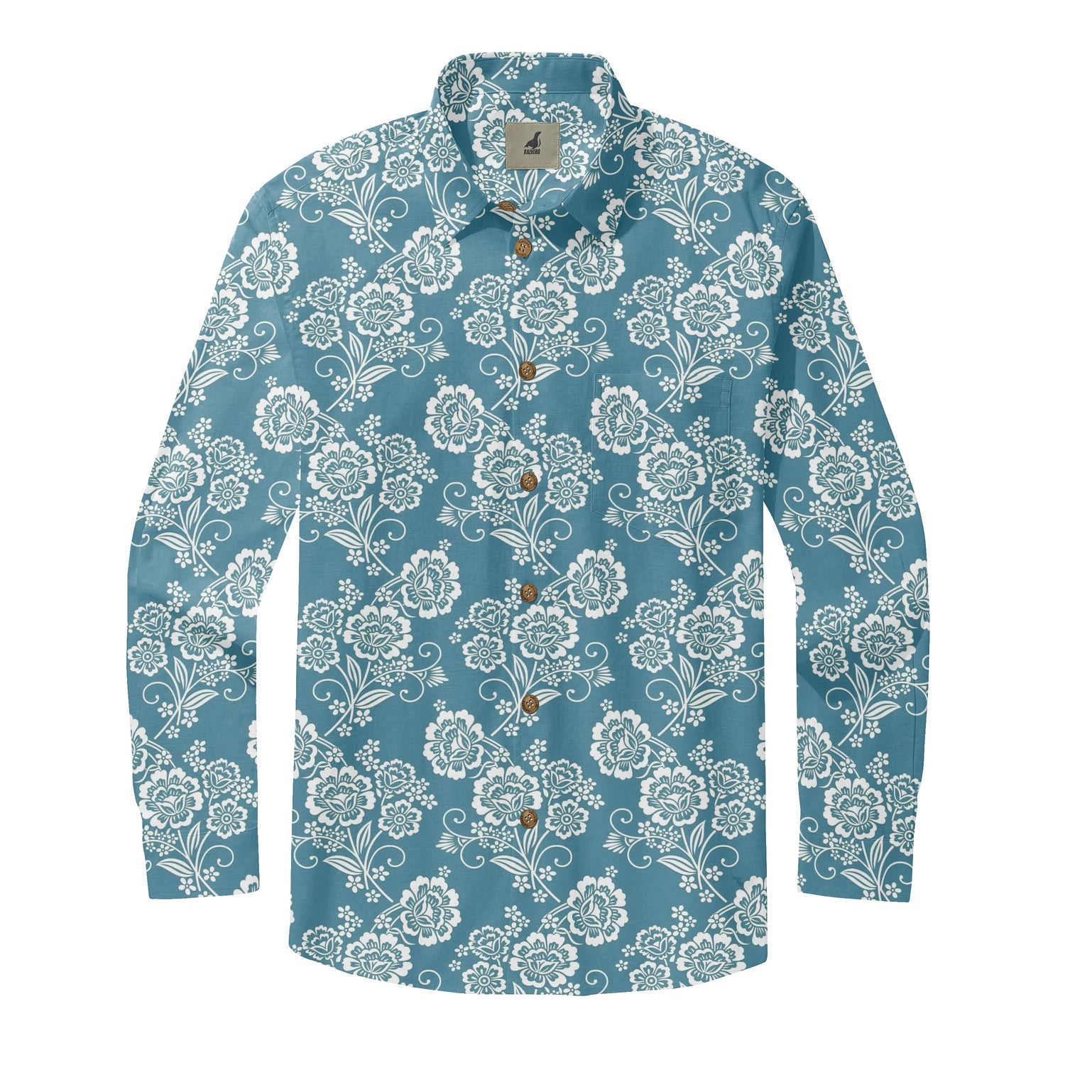 Skyline Floral Breeze Long Sleeve Shirts