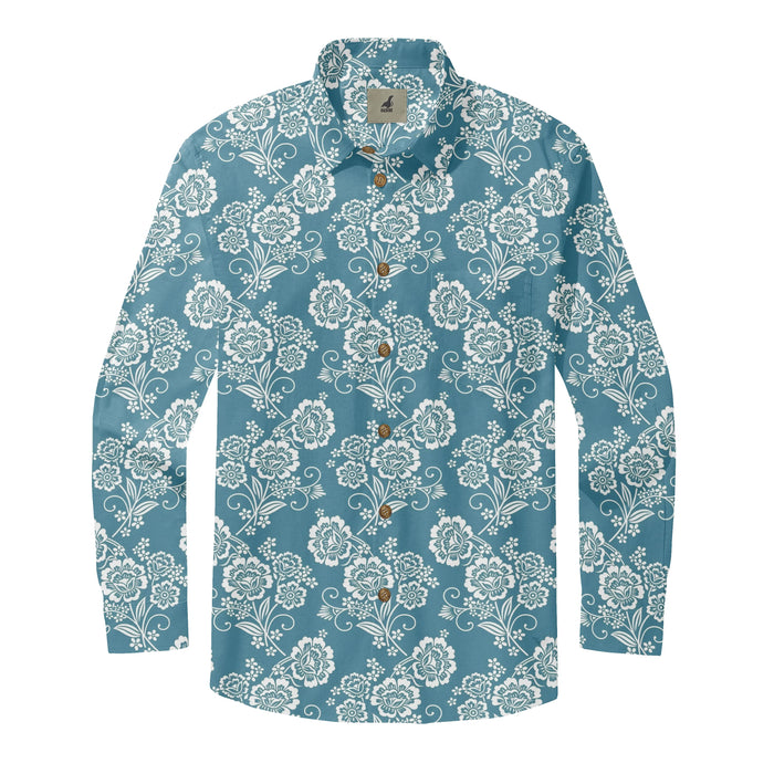 Skyline Floral Breeze Long Sleeve Shirts