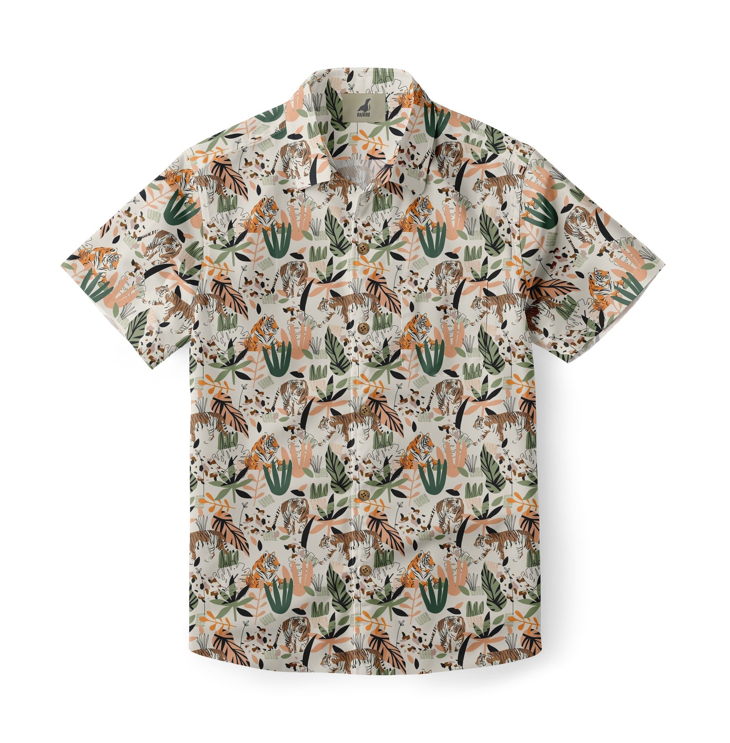 Tiger Jungle Print Hawaiian Shirt
