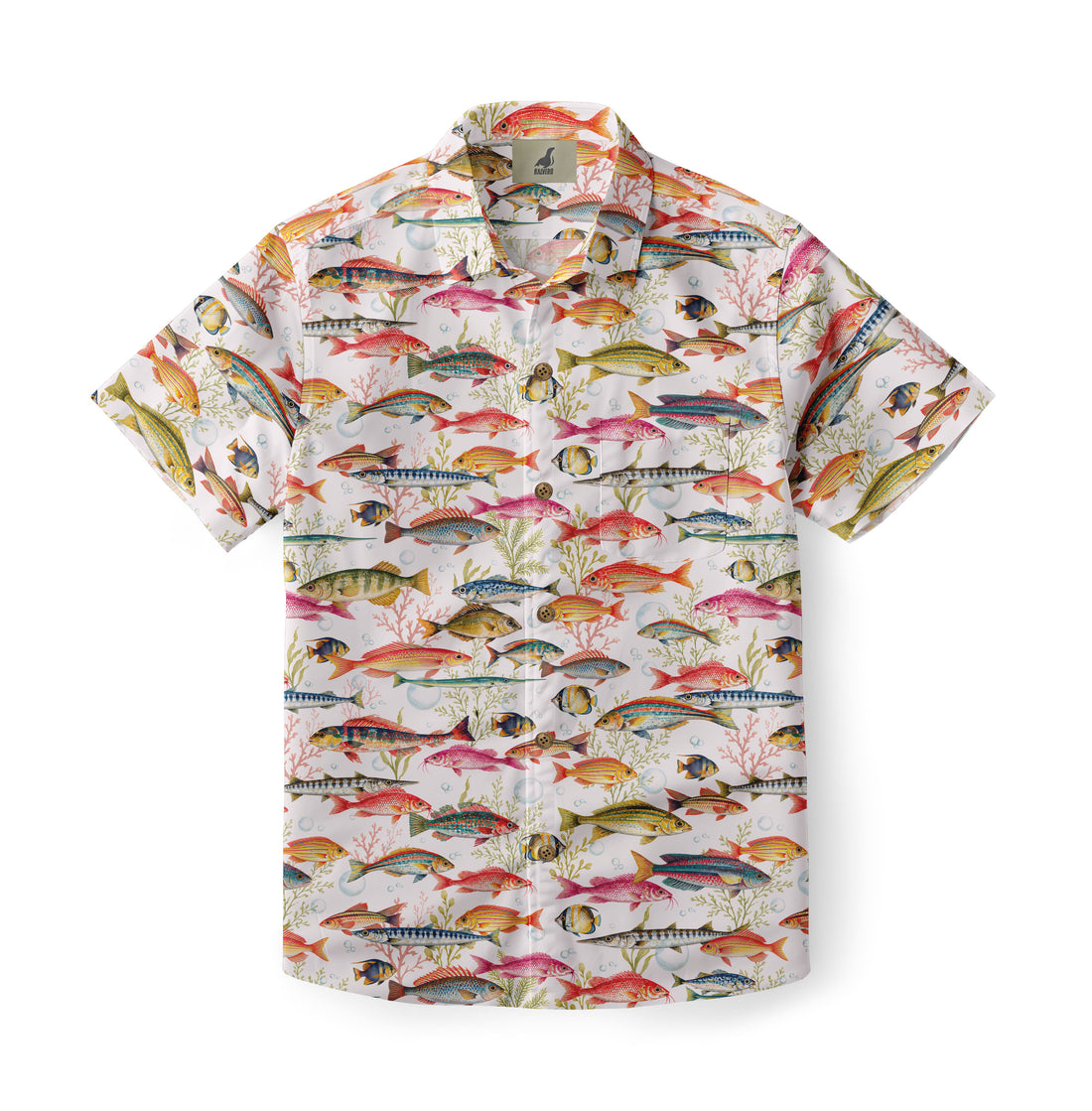Tropical Fish Parade Hawaiian Shirt