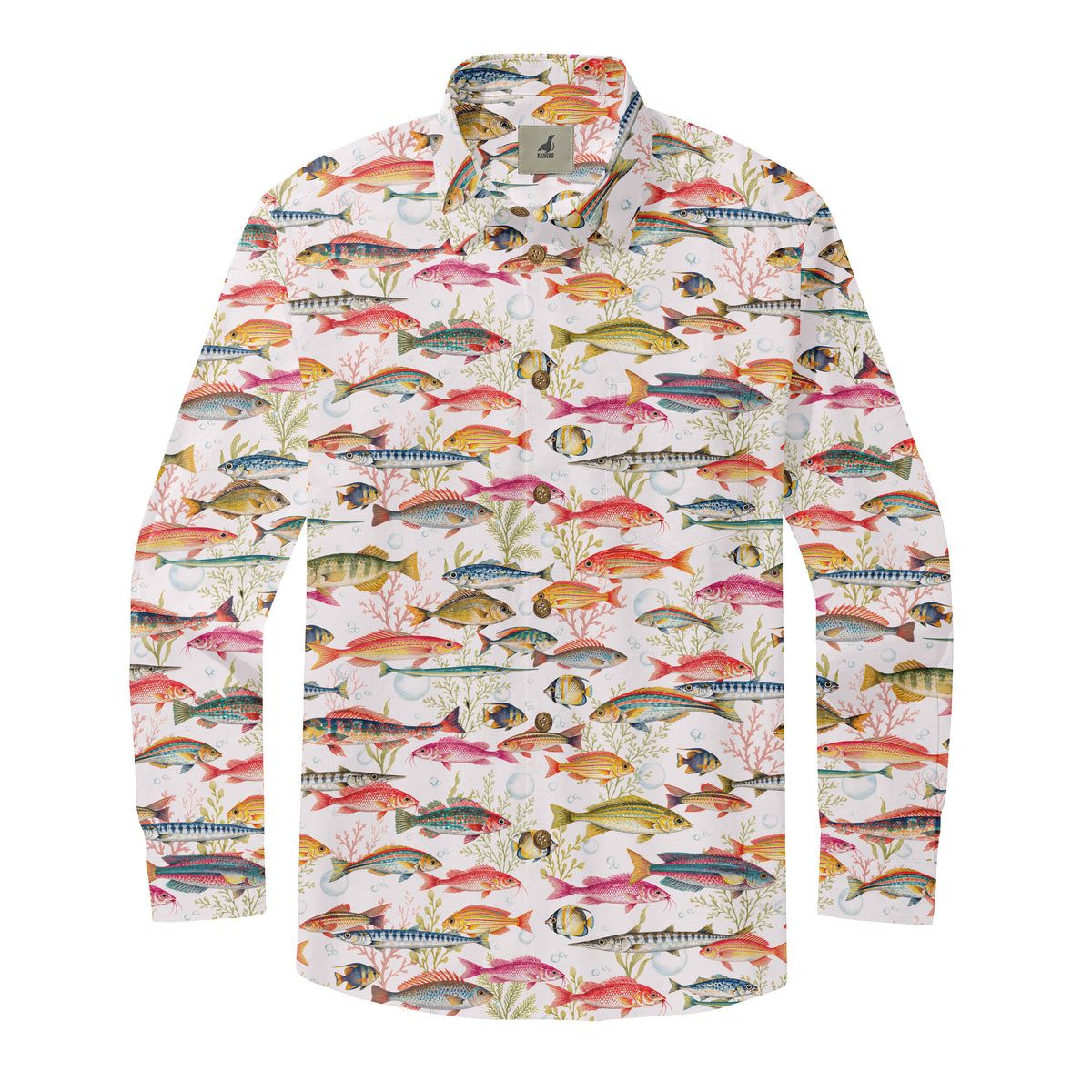 Tropical Fish Parade Long Sleeve Shirt