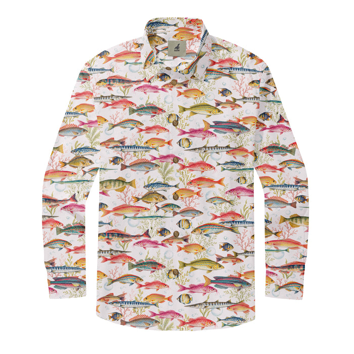 Tropical Fish Parade Long Sleeve Shirt